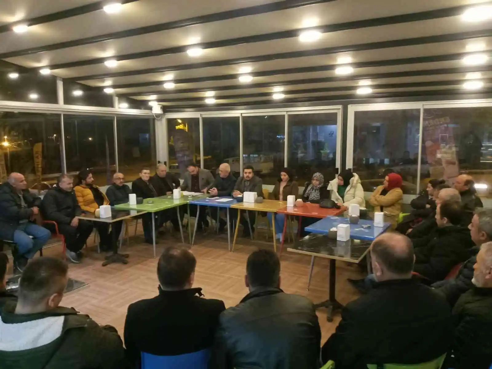 AK Parti Karabük Merkez İlçe teşkilatından eş zamanlı toplantı