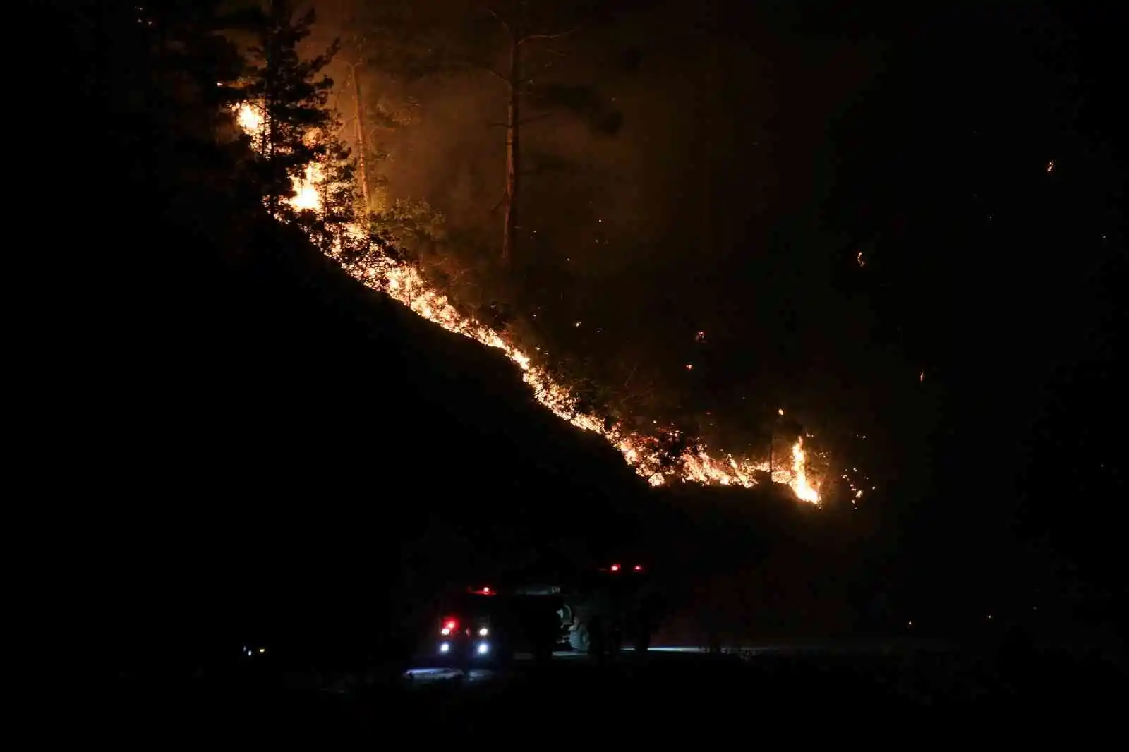 Alanya’daki orman yangını kontrol altına alındı

