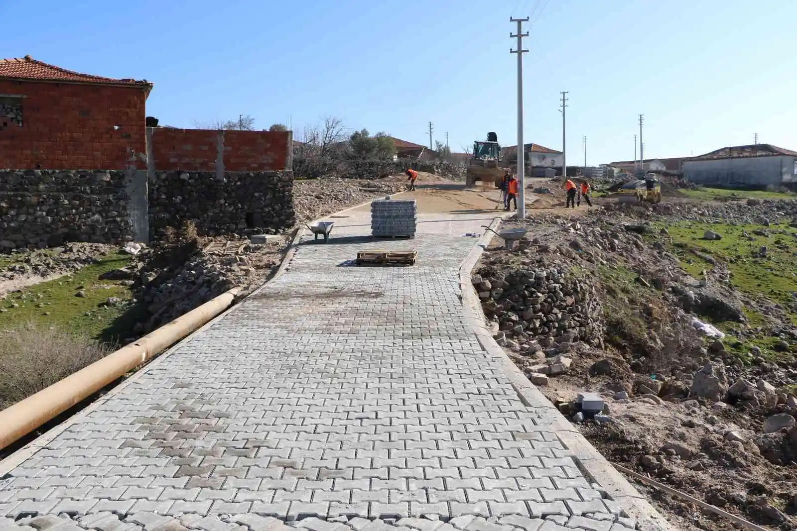Altyapısı tamamlanan Seyitli’de üst yapı çalışmaları devam ediyor