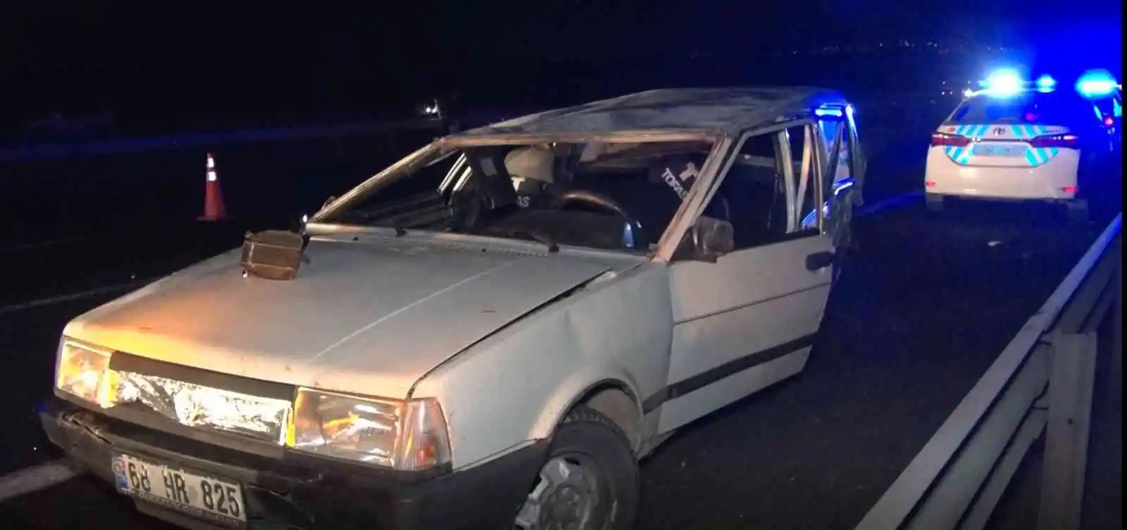 Ankara’da yabancı uyrukluları taşıyan araç kaza yaptı: 21 yaralı