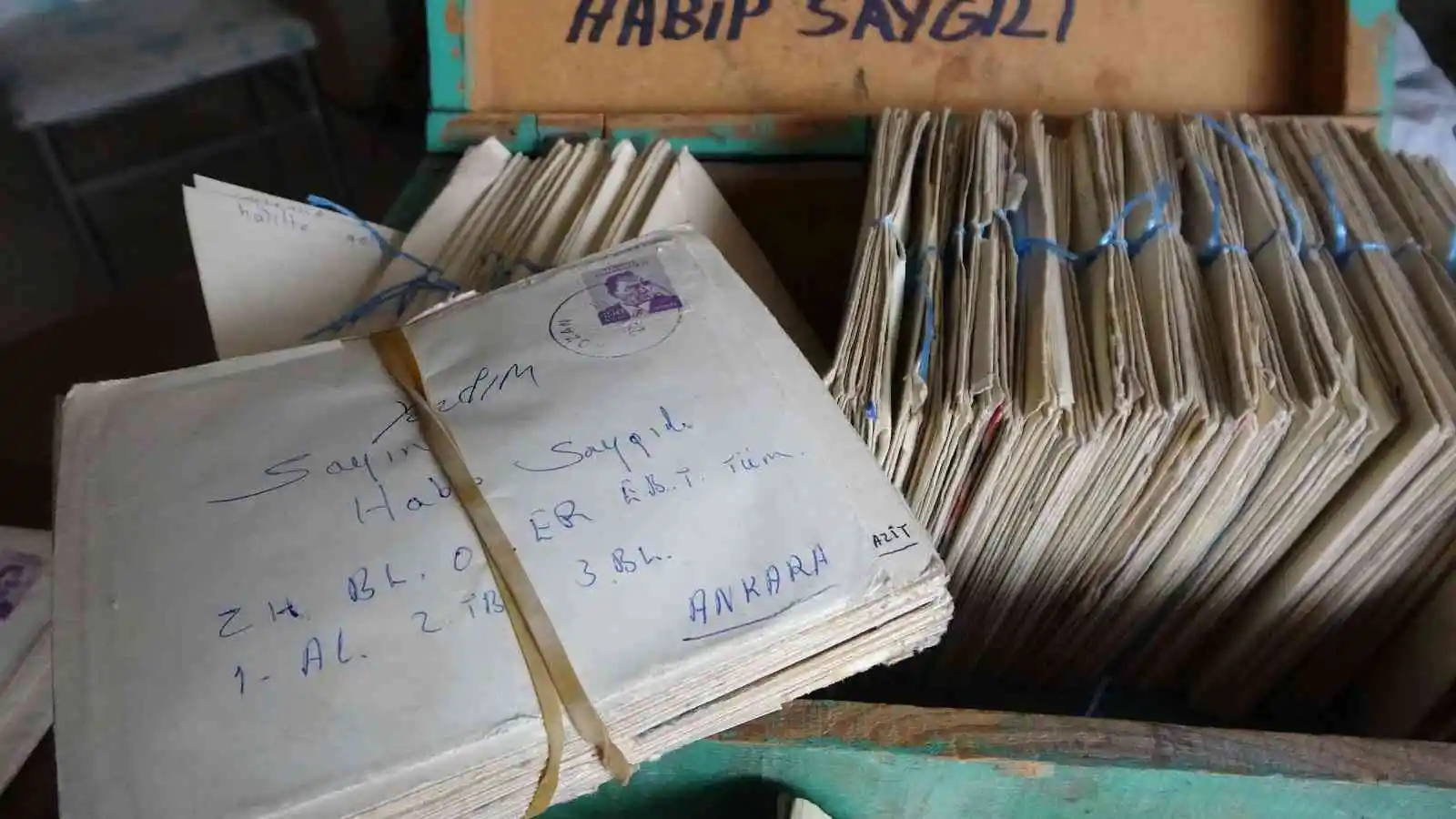 Asker mektuplarını yarım asırdır gözü gibi saklıyor
