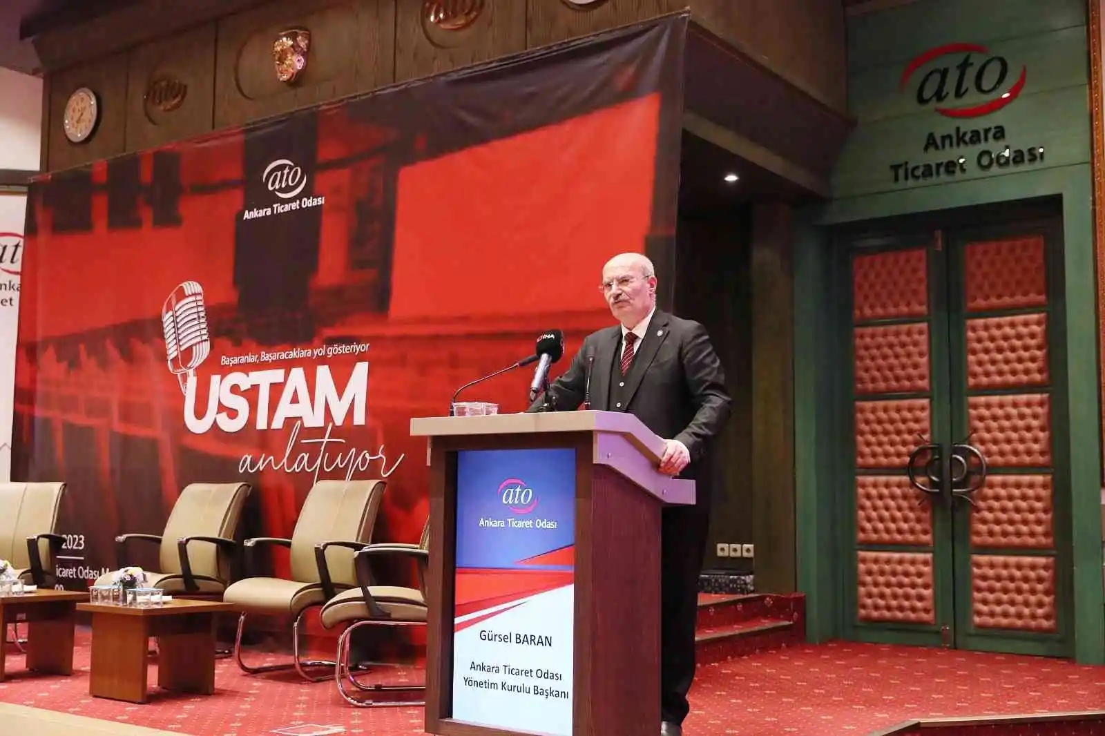 ATO Başkanı Baran: “Ankara Ticaret Odasının görevi sektördeki yaşanan sıkıntıları çözmektir”
