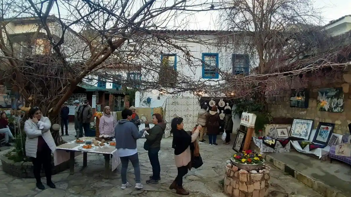 Aydın'ın yaban hayatı el işine yansıdı
