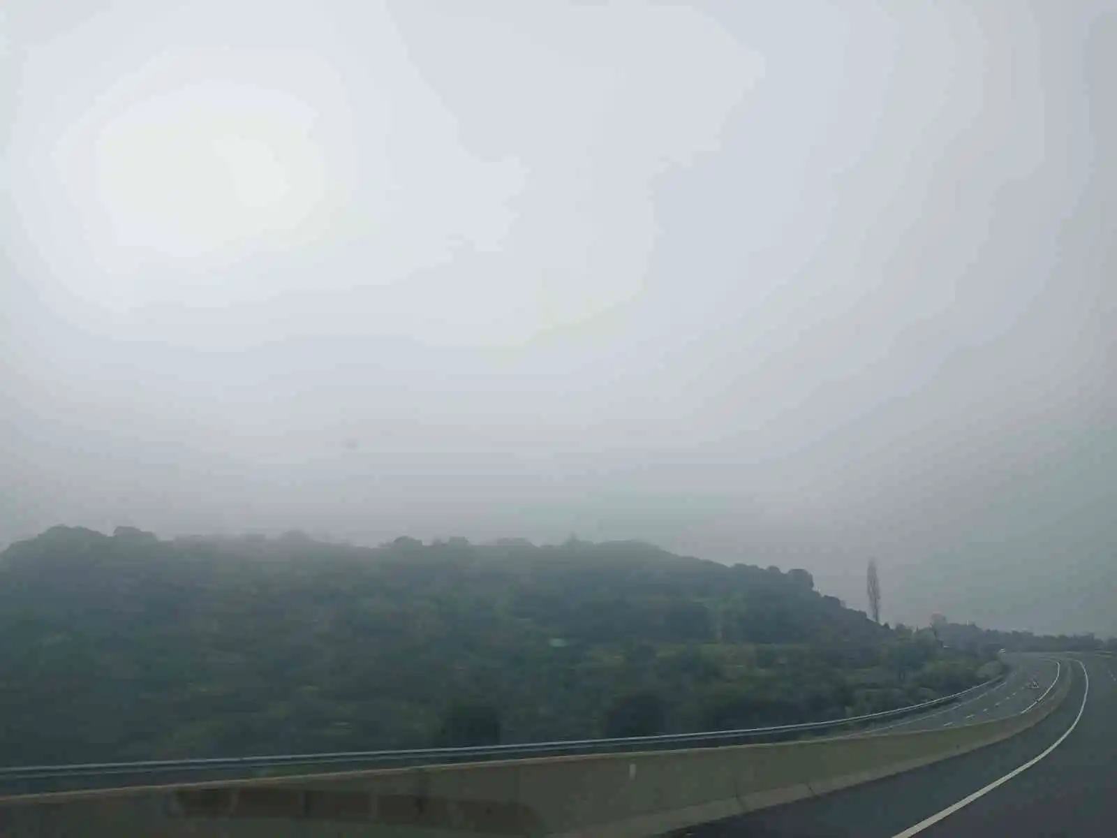 Aydın-Muğla karayolunda sis etkili oldu