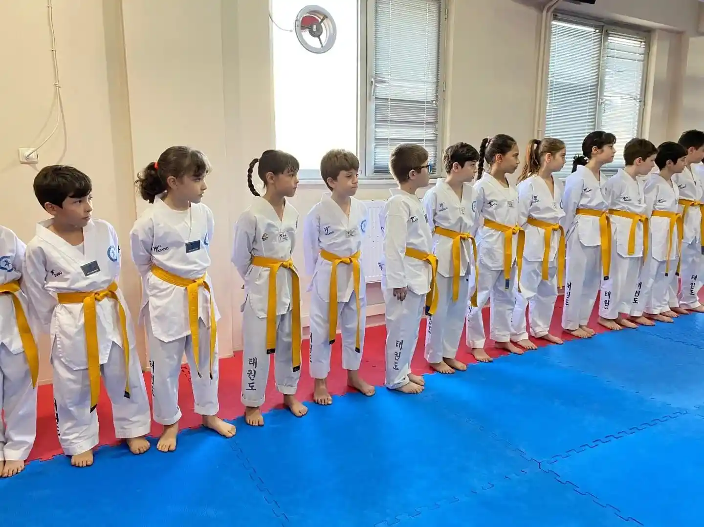 Ayvalıklı tekvandoculara yılın ilk kuşak sınavı