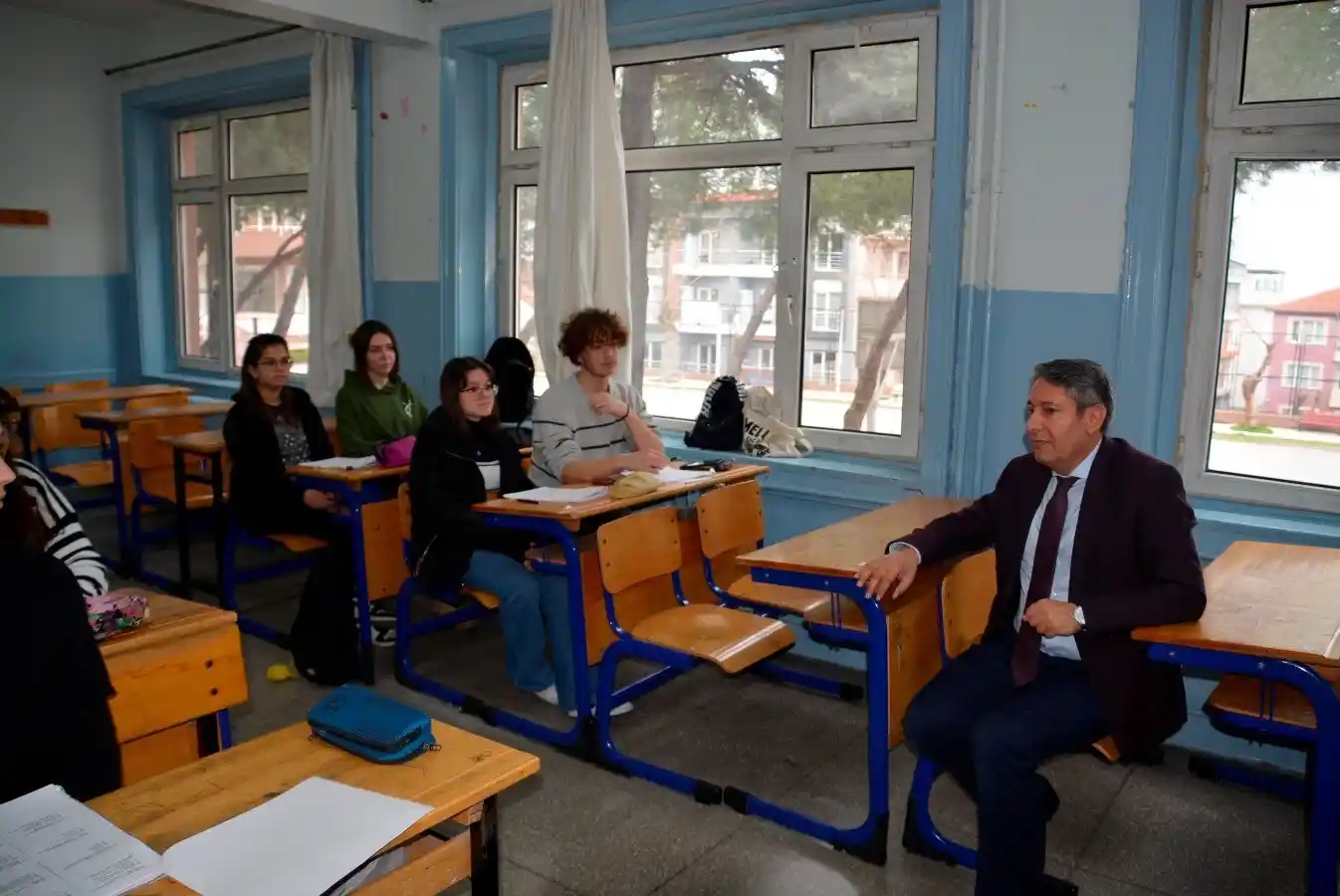 Balıkesir'de kış okulu kurslarında eğitim devam ediyor