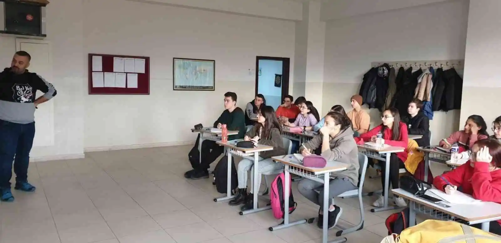 Balıkesir’de kış okulu kurslarında eğitim devam ediyor