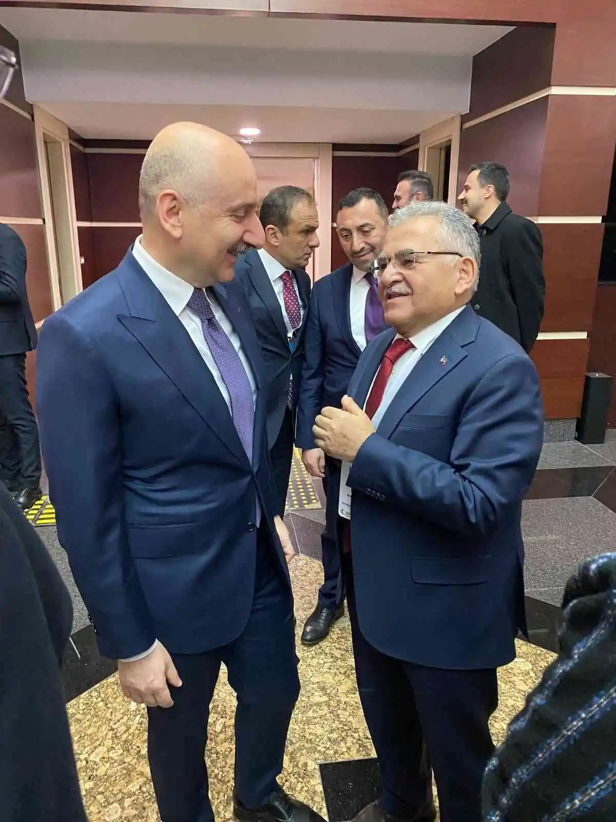 Başkan Büyükkılıç, Ankara’da 3 bakanla görüştü, Cumhurbaşkanı Erdoğan’ın Toplantısı’na katıldı