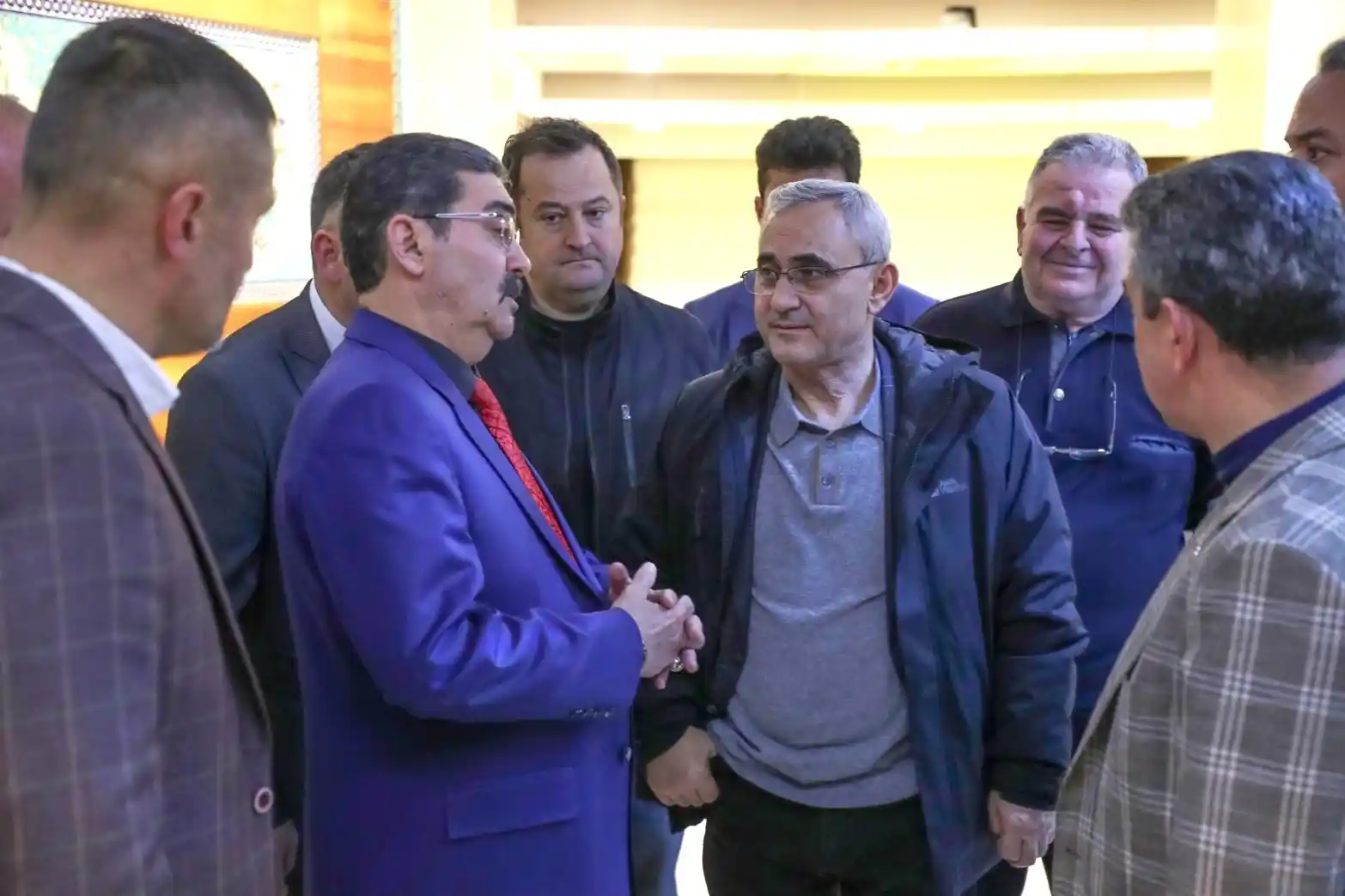 Başkan Işık muhtarlarla istişare ve değerlendirme toplantısını Harlek Termal Otel’de yaptı