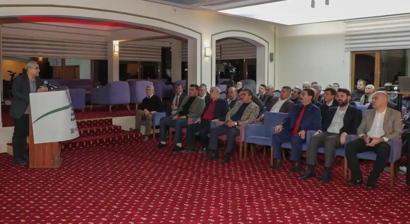 Başkan Işık muhtarlarla istişare ve değerlendirme toplantısını Harlek Termal Otel’de yaptı