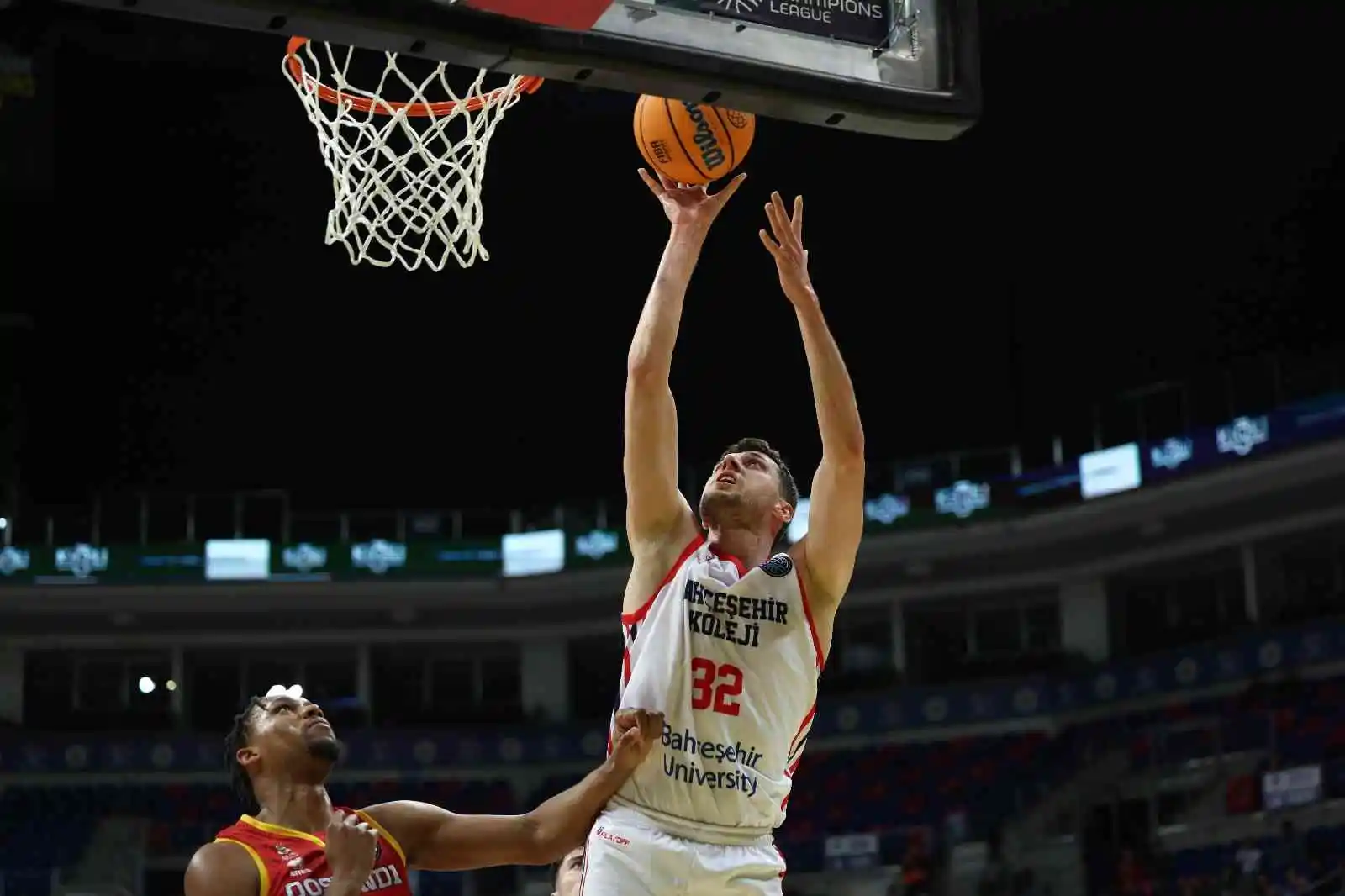 Basketbol Şampiyonlar Ligi: Bahçeşehir Koleji: 87 - Filou Oostende: 81
