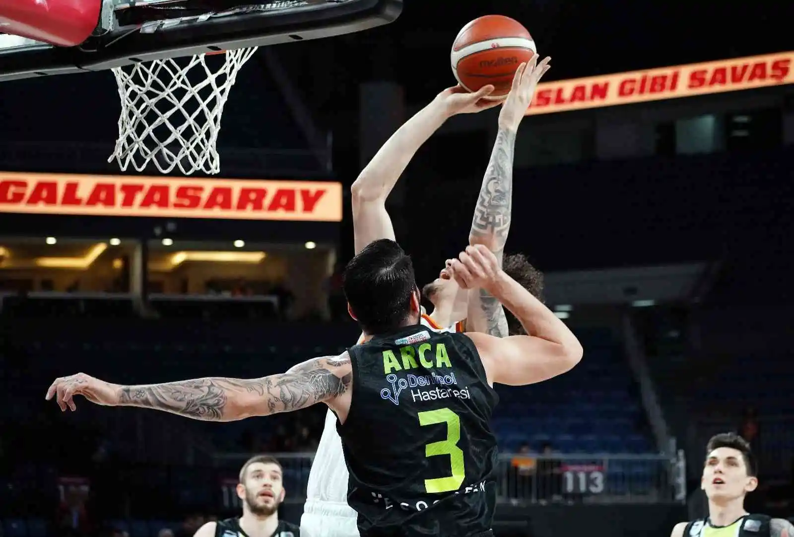 Basketbol Süper Lig: Galatasaray Nef: 83 - Merkezefendi Belediyesi: 100