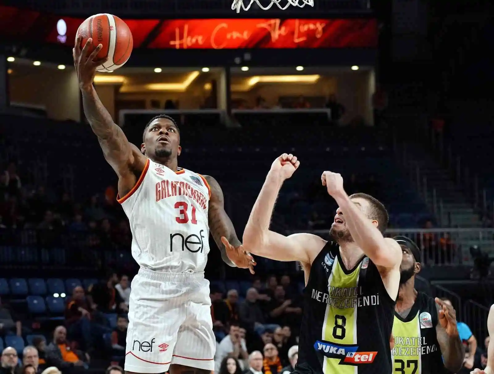 Basketbol Süper Lig: Galatasaray Nef: 83 - Merkezefendi Belediyesi: 100