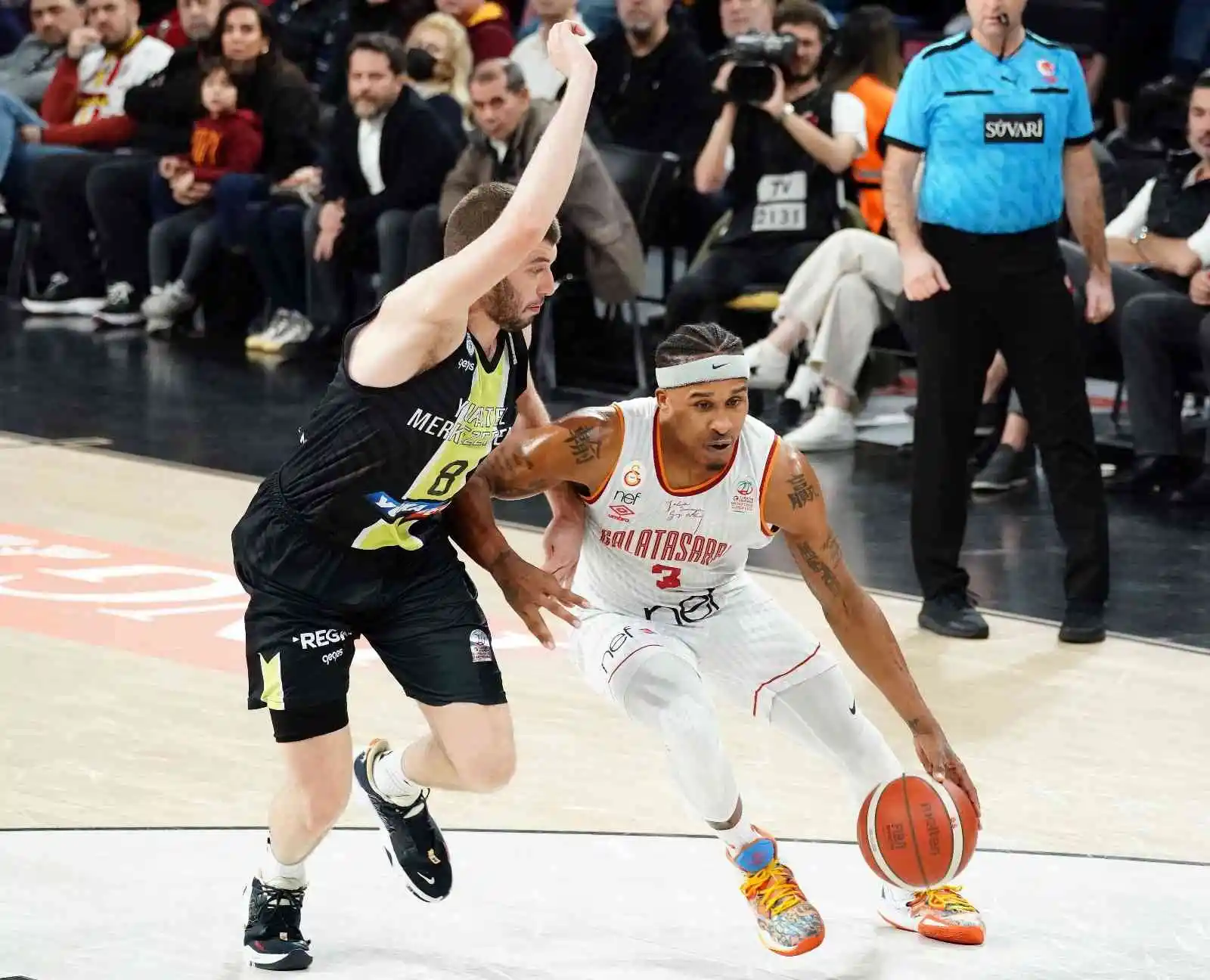 Basketbol Süper Lig: Galatasaray Nef: 83 - Merkezefendi Belediyesi: 100