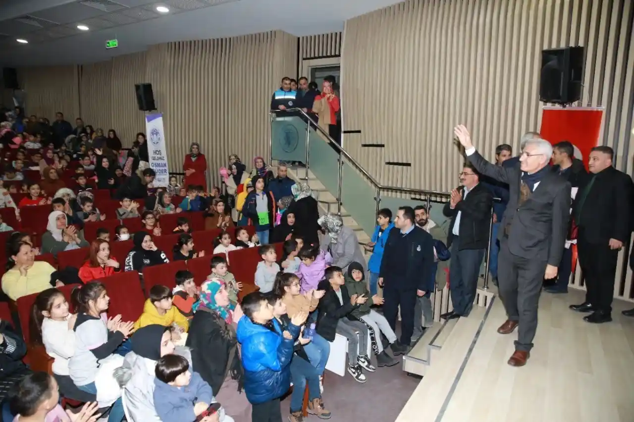 Battalgazi'de öğrencilere sinema keyfi