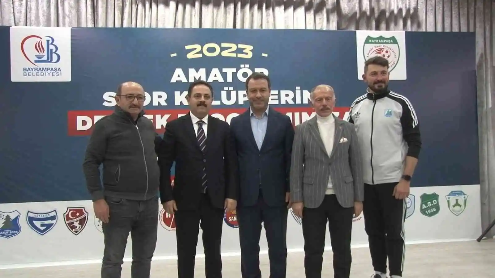 Bayrampaşa Belediyesinden amatör spor kulüplerine destek