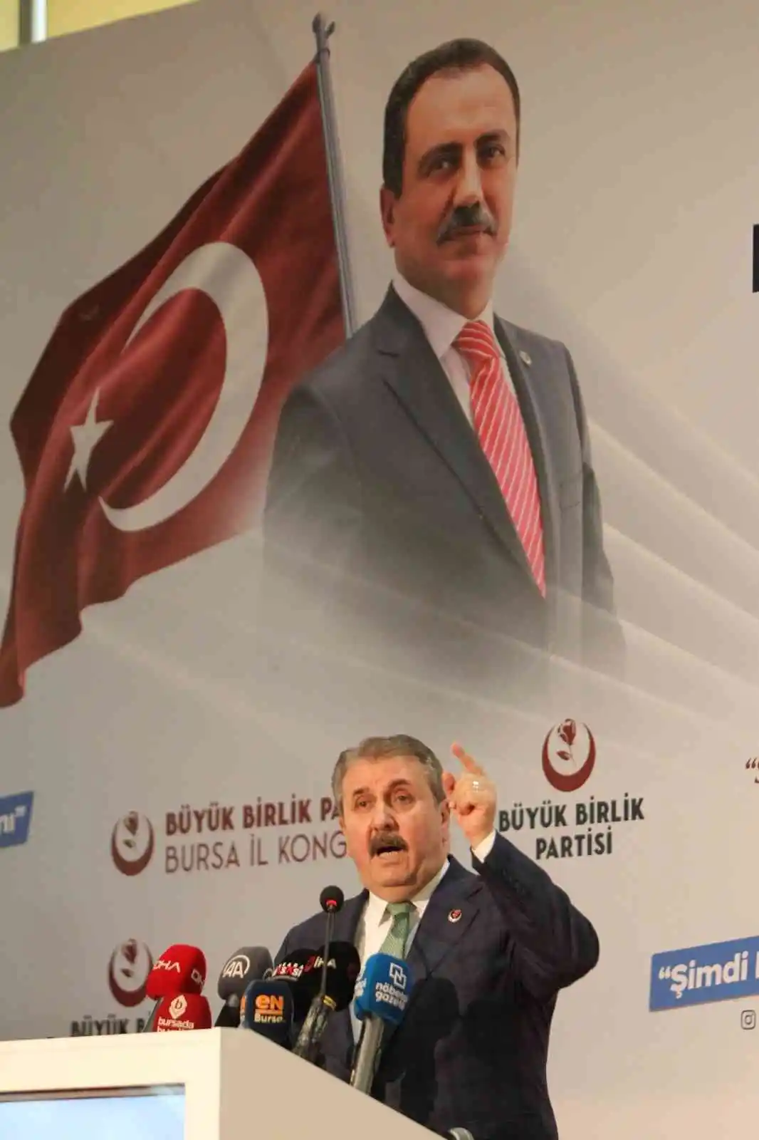BBP Genel Başkanı Mustafa Destici: 