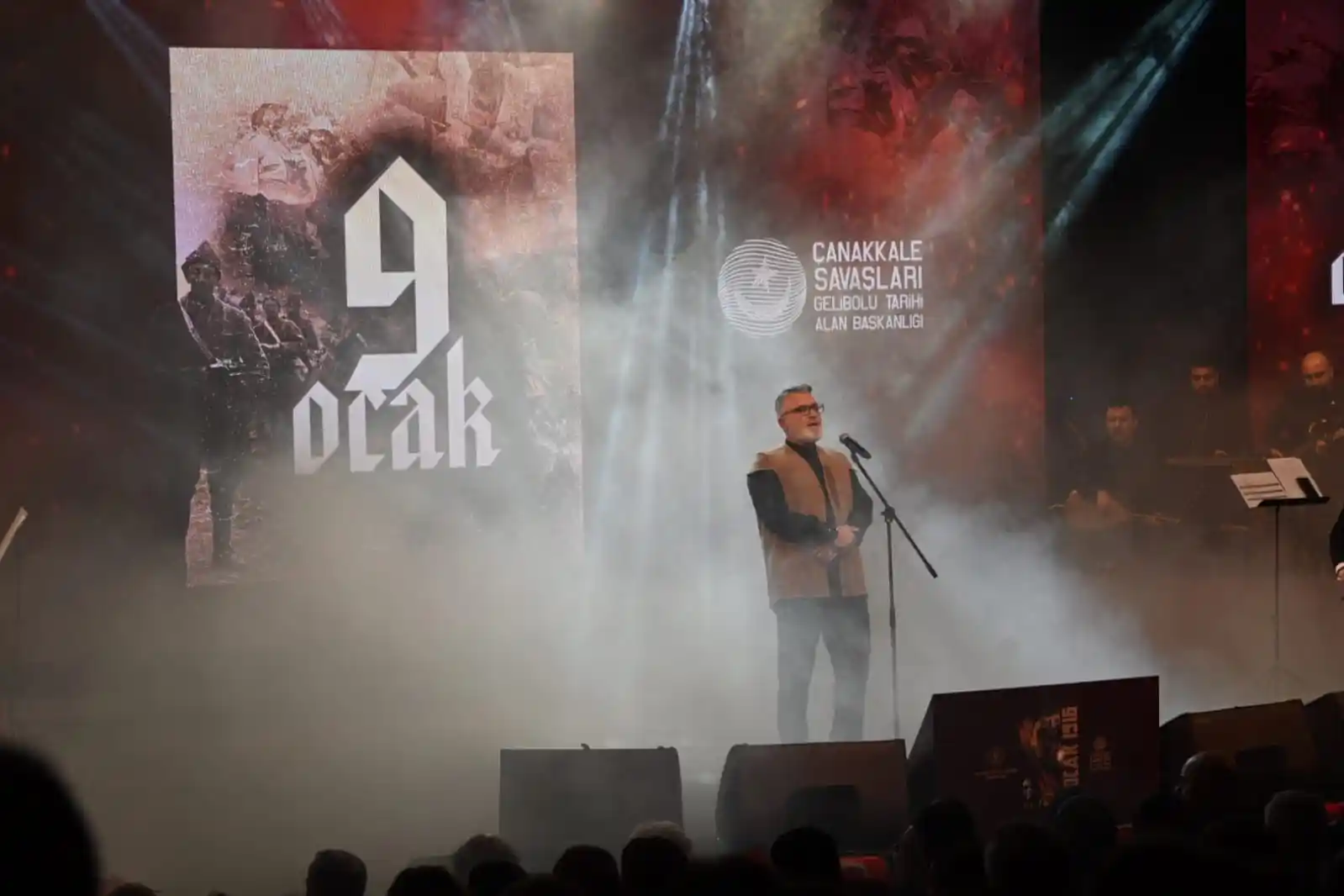 ‘Bir Diriliş Destanı Çanakkale’ konseri gerçekleştirildi
