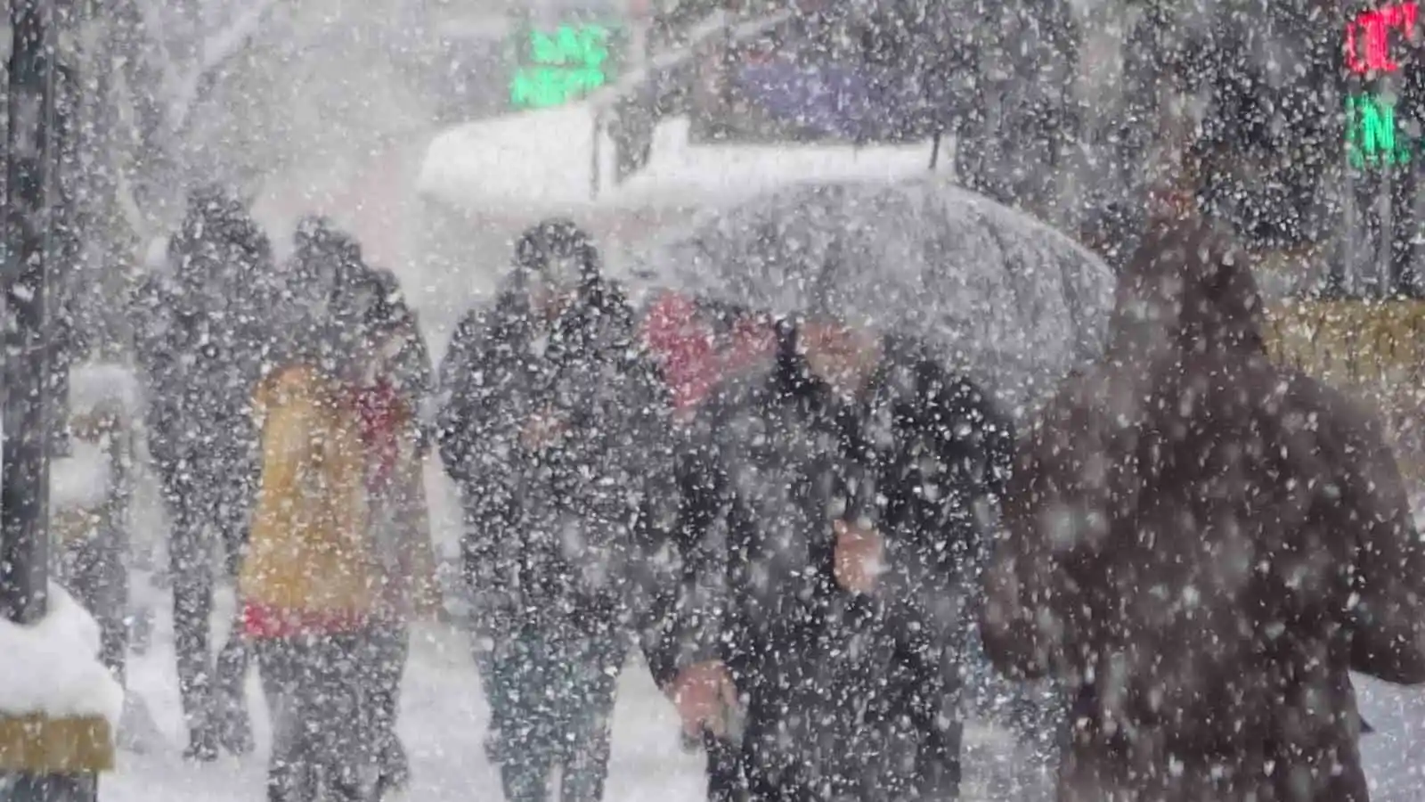 Bitlis’te yoğun kar yağışı ve tipi hayatı olumsuz etkiliyor