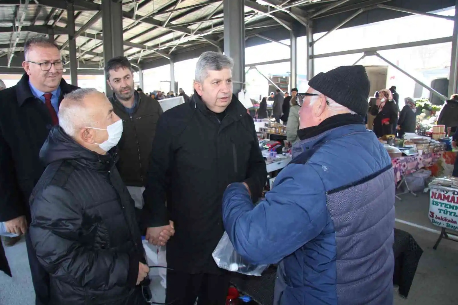 Bünyan yeni kapalı pazar yerine kavuştu