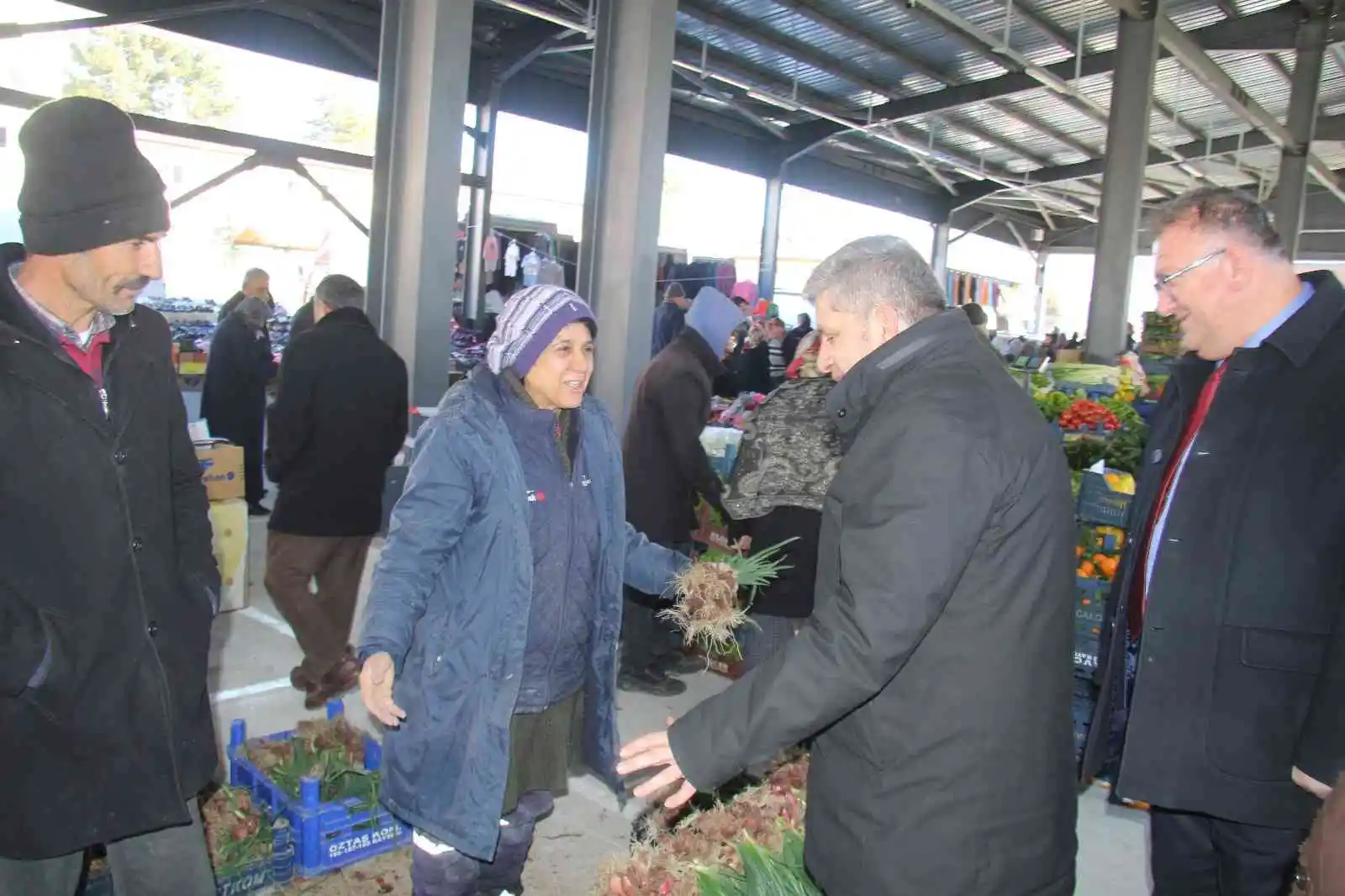 Bünyan yeni kapalı pazar yerine kavuştu