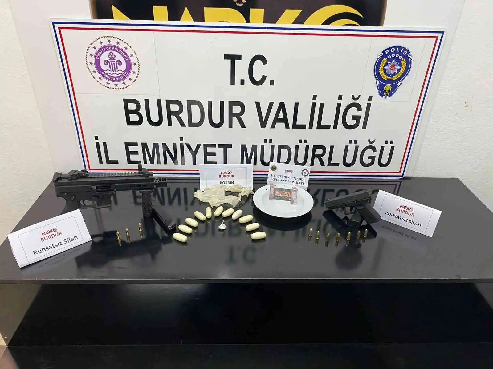 Burdur'da uyuşturucu operasyonunda 3 tutuklama