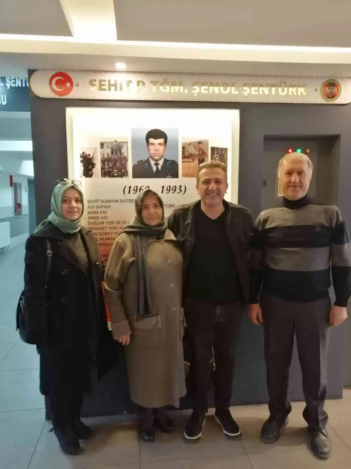 Bursalı Şehit Piyade Teğmen Şenol Şentürk unutulmadı.