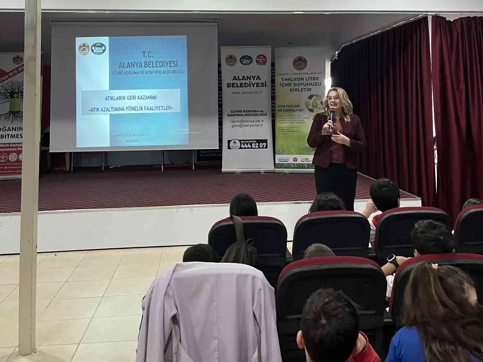 Çevreci öğrencilere ’Atıksız Yaşam’ anlatıldı