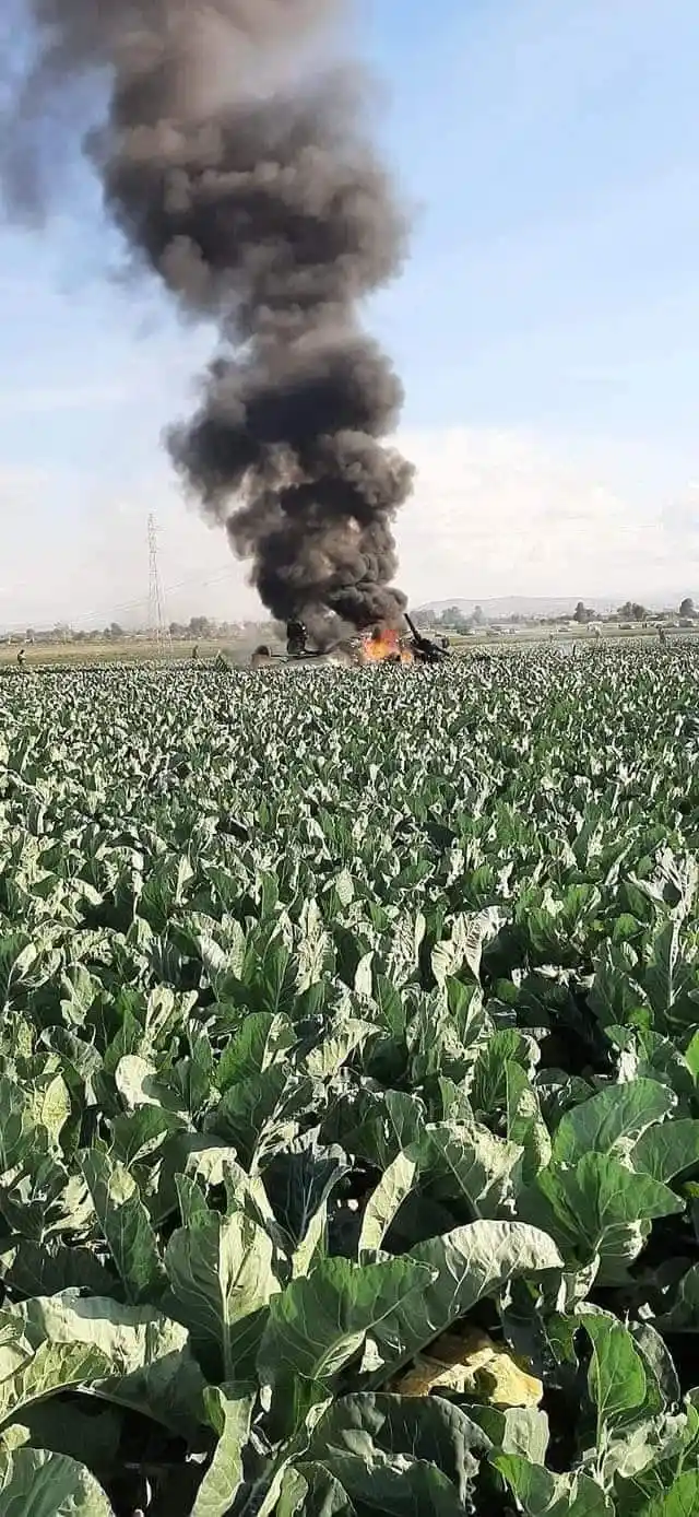 Cezayir'de askeri helikopter düştü: 3 ölü
