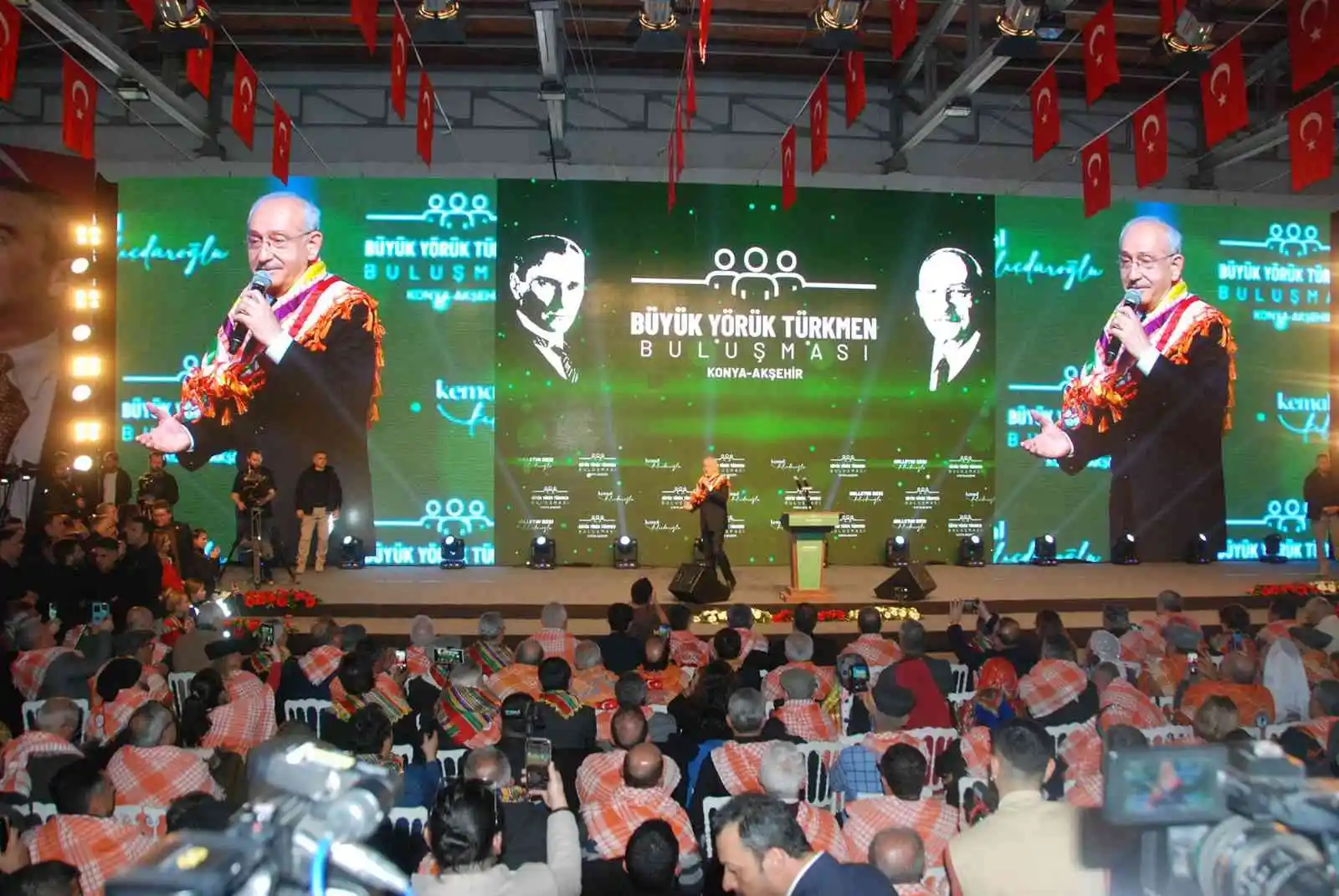 CHP Genel Başkanı Kılıçdaroğlu, Konya’da ’Büyük Yörük Türkmen Buluşması’ etkinliğine katıldı
