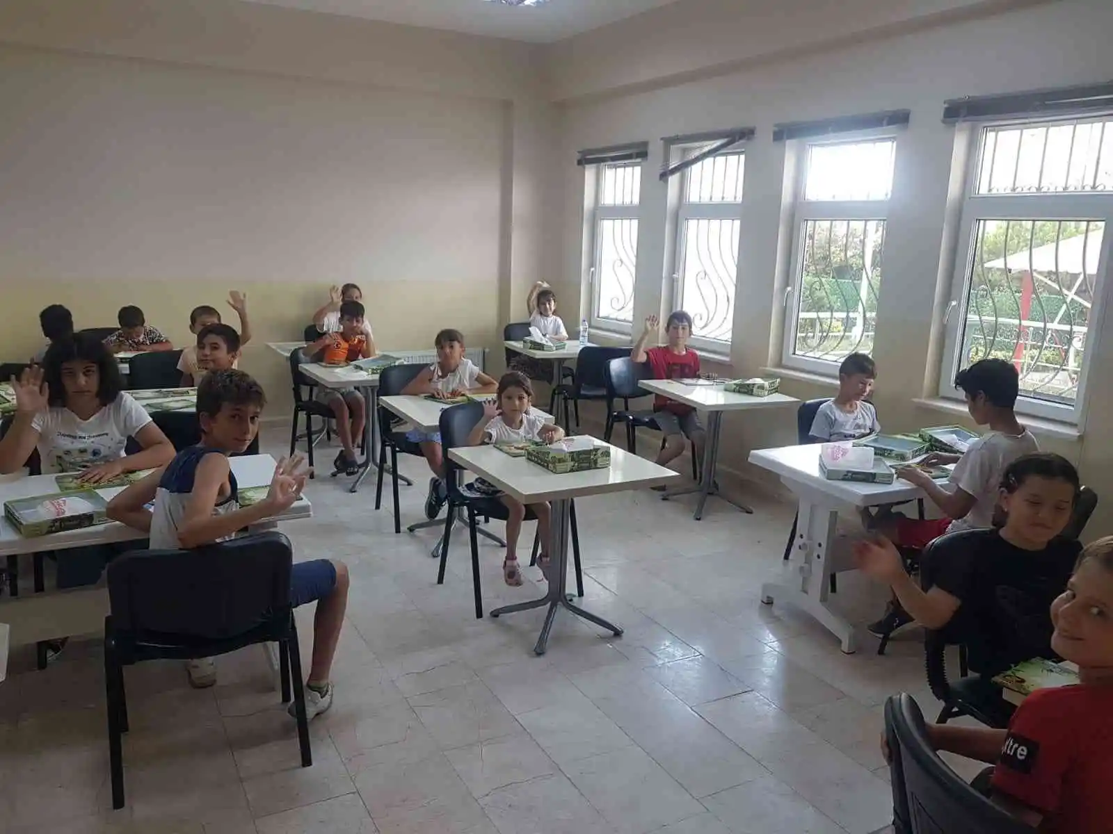Çocuklar akıl ve zeka oyunlarıyla öğreniyor