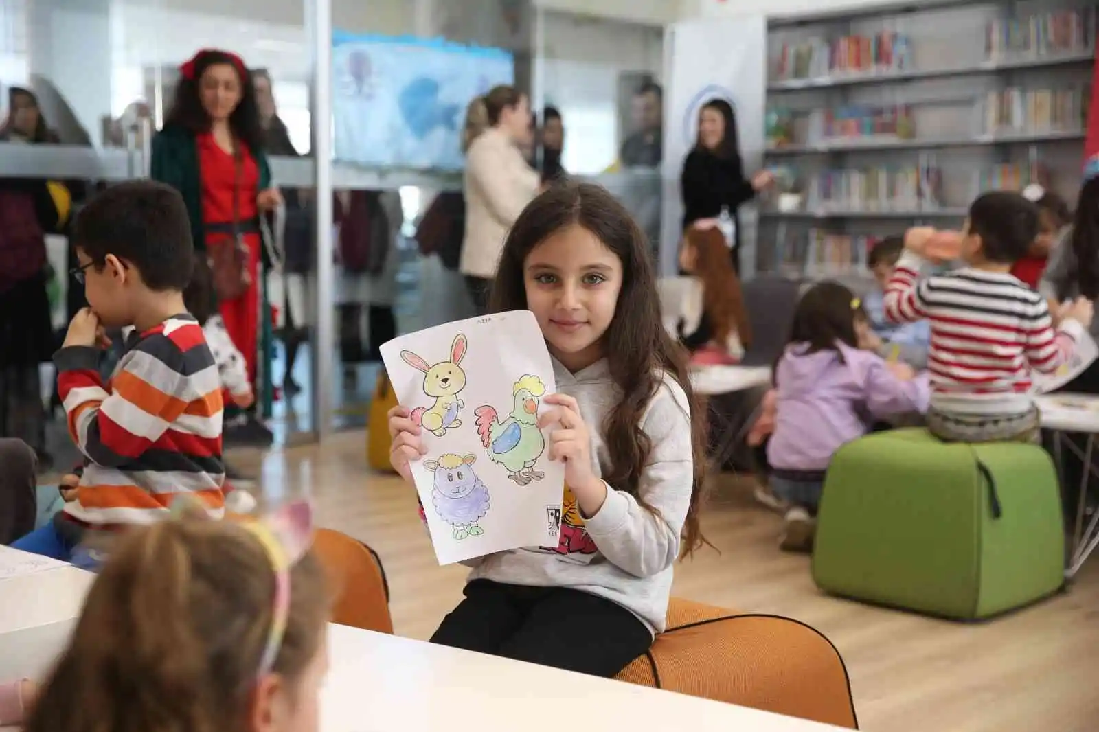 Çocuklar yarıyıl tatilini keyif alarak geçiriyor
