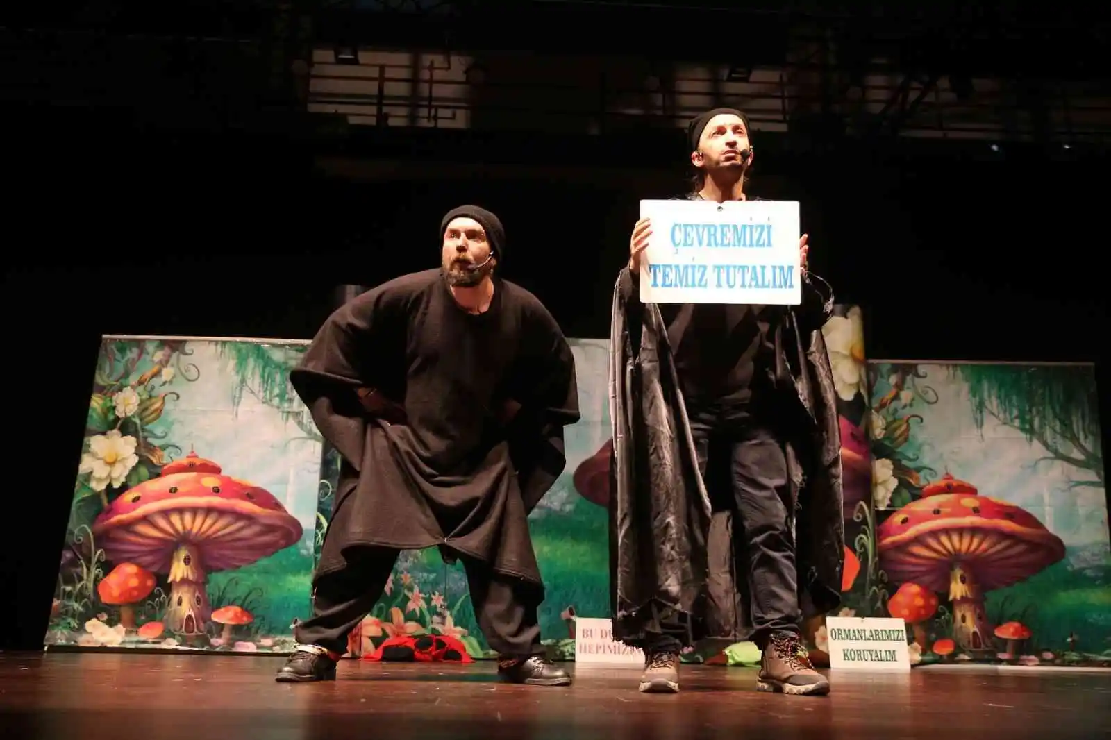 Çocuklar yarıyıl tatilini keyif alarak geçiriyor
