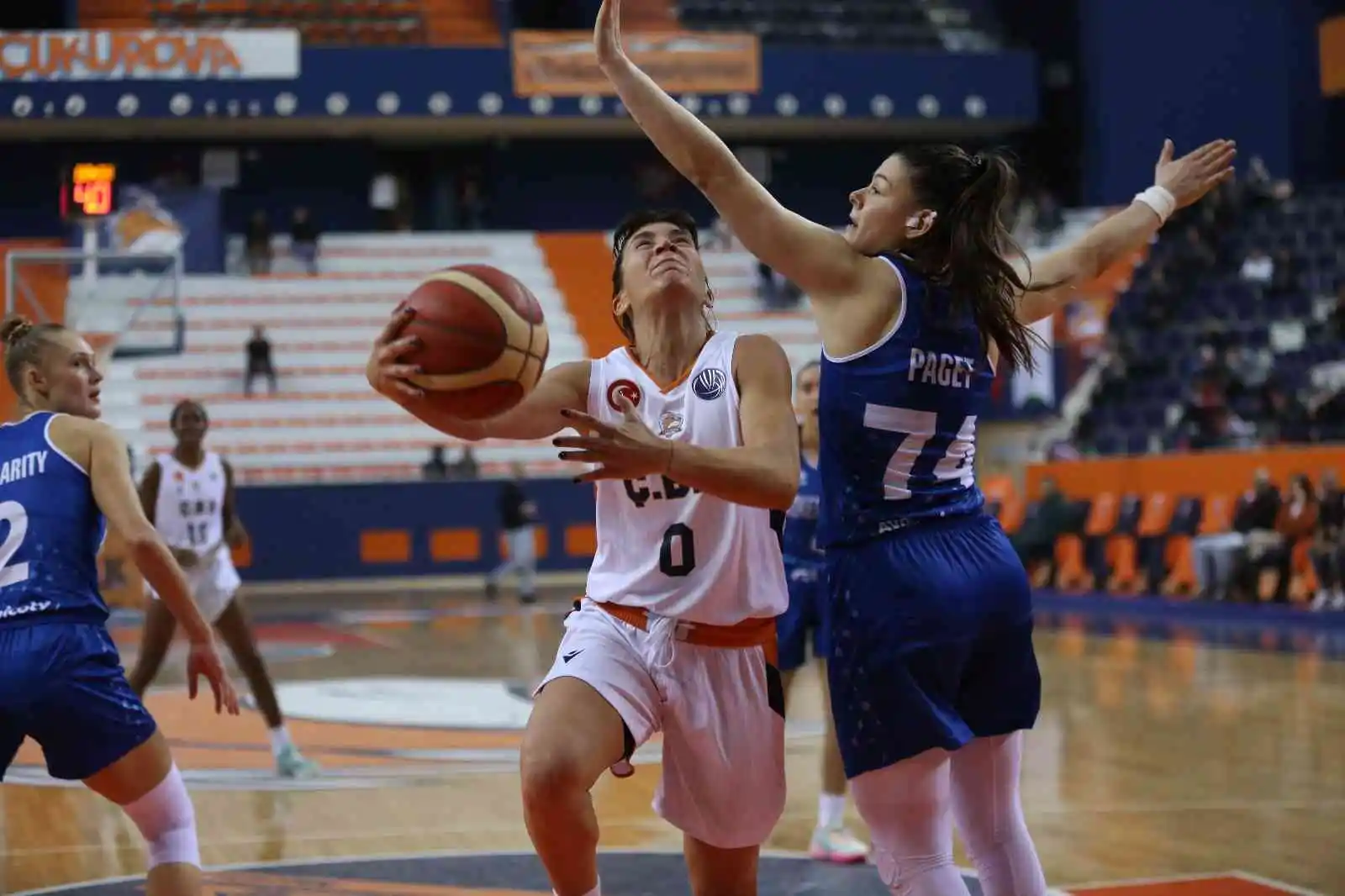 Çukurova Basketbol, Basket Landes’i rahat geçti