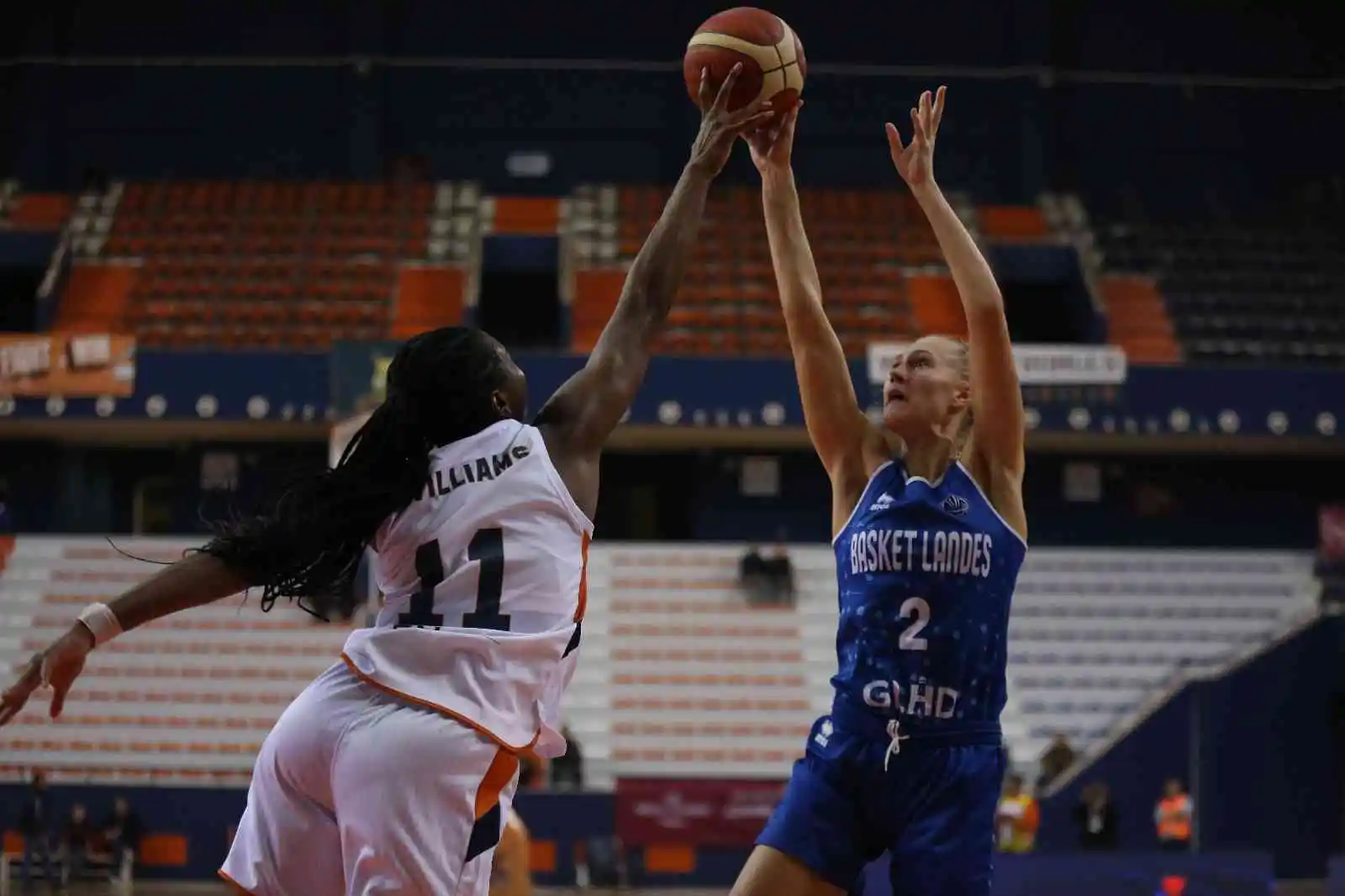 Çukurova Basketbol, Basket Landes’i rahat geçti