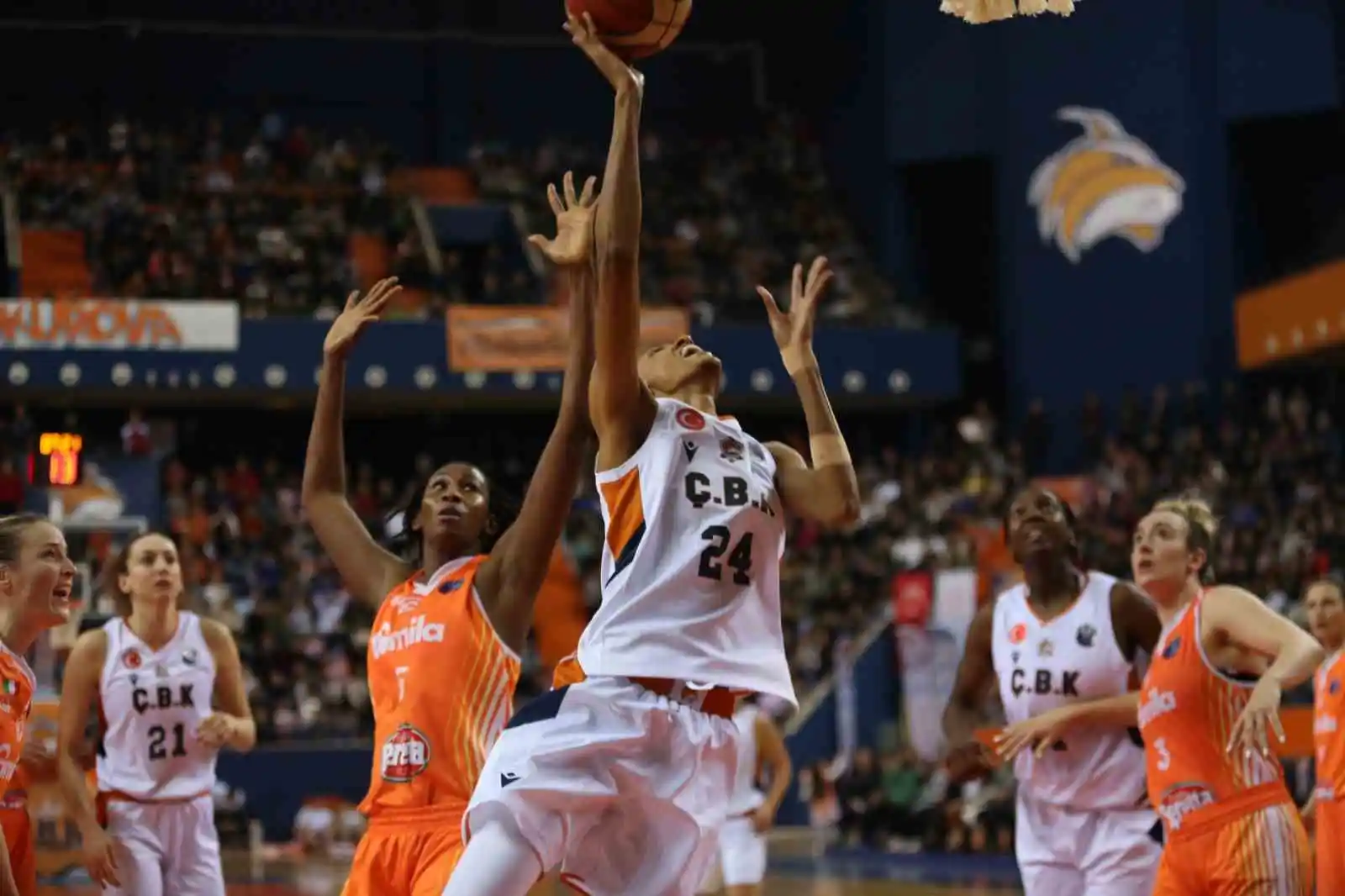 Çukurova Basketbol, zorlu Avrupa maçını kazandı