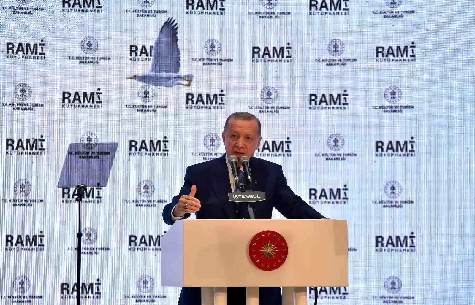 Cumhurbaşkanı Erdoğan: "Rami'yi sadece kütüphane değil pek çok faaliyetin yapılabileceği bir kültür merkezi olarak planladık"