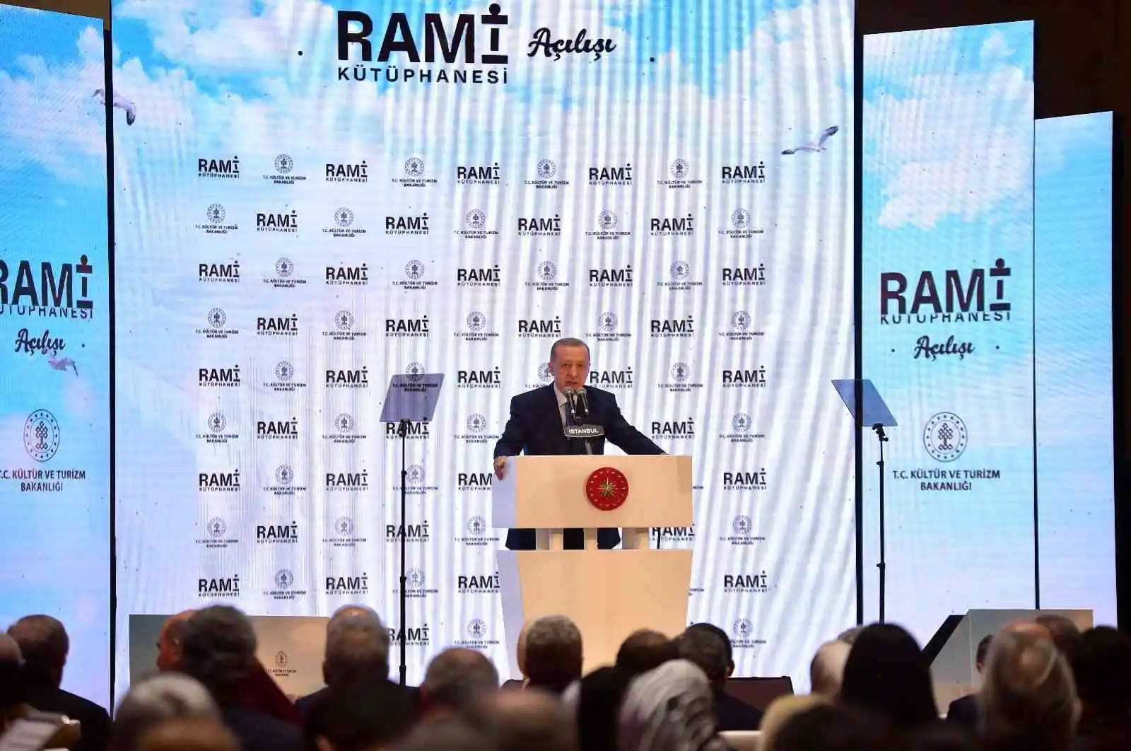 Cumhurbaşkanı Erdoğan: “Rami’yi sadece kütüphane değil pek çok faaliyetin yapılabileceği bir kültür merkezi olarak planladık”