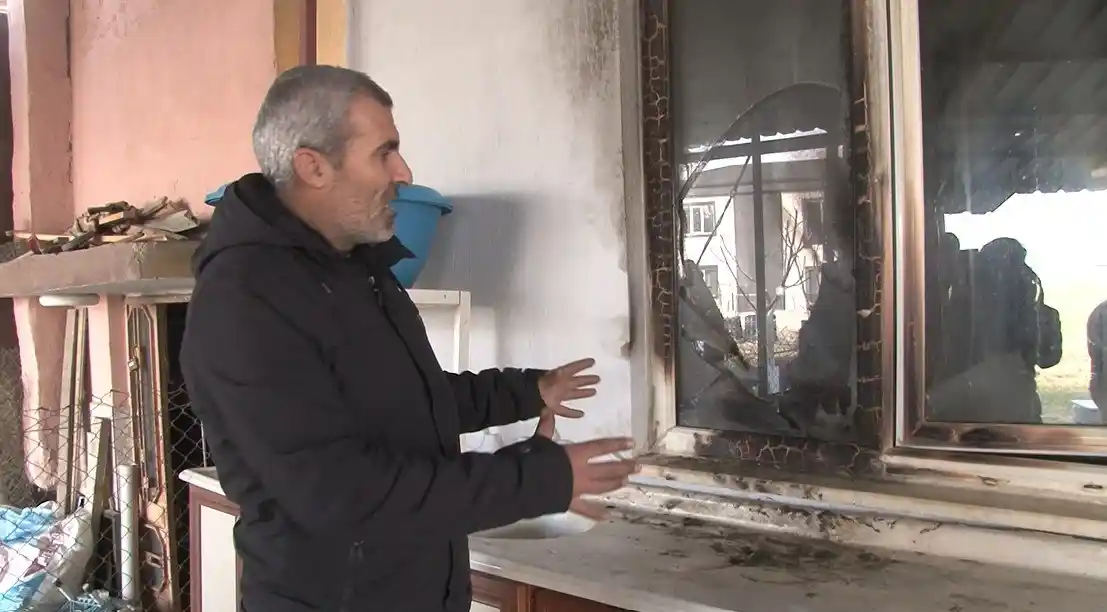 Denizli’de tek katlı evde çıkan sebepsiz yangınlar ailenin kabusu oldu