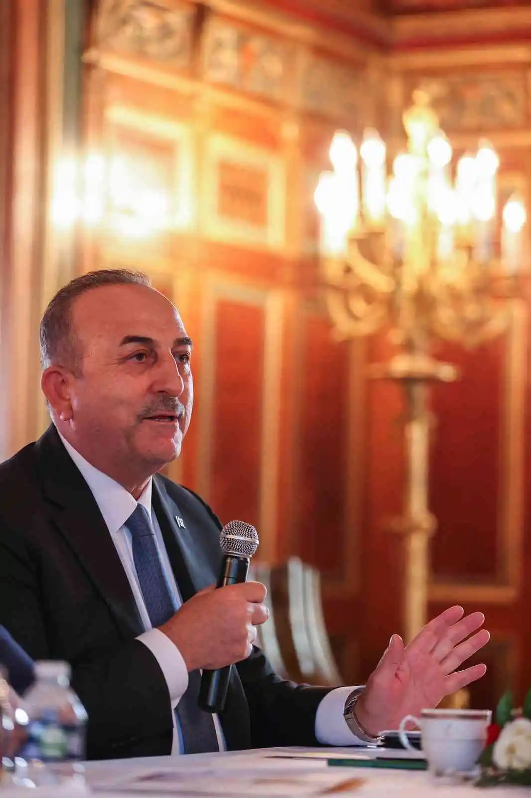 Dışişleri Bakanı Çavuşoğlu, Washington’da iş dünyası temsilcileriyle buluştu