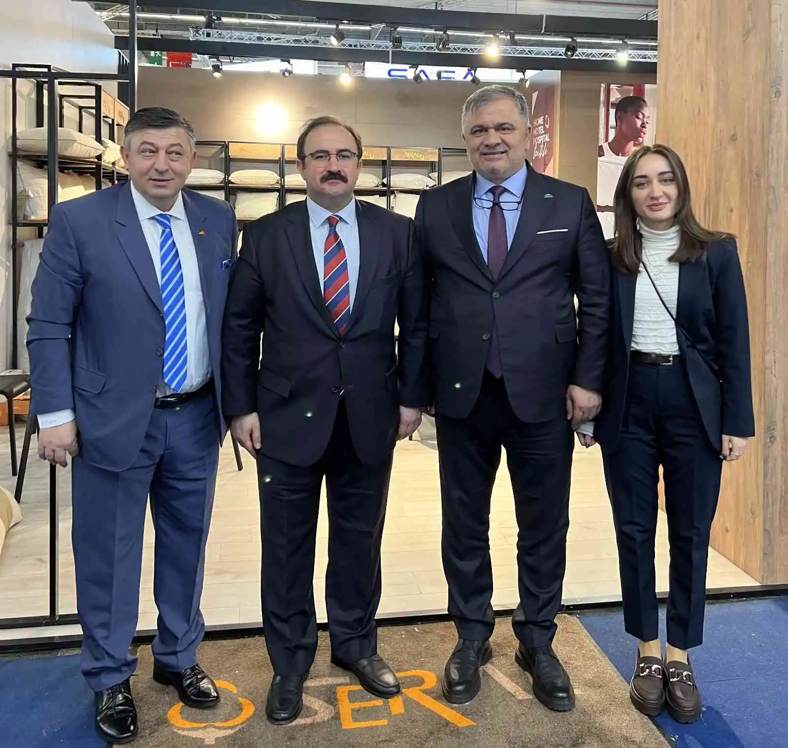 Dünya Samsun’un sağlıklı yorgan ve yastıklarını sevdi