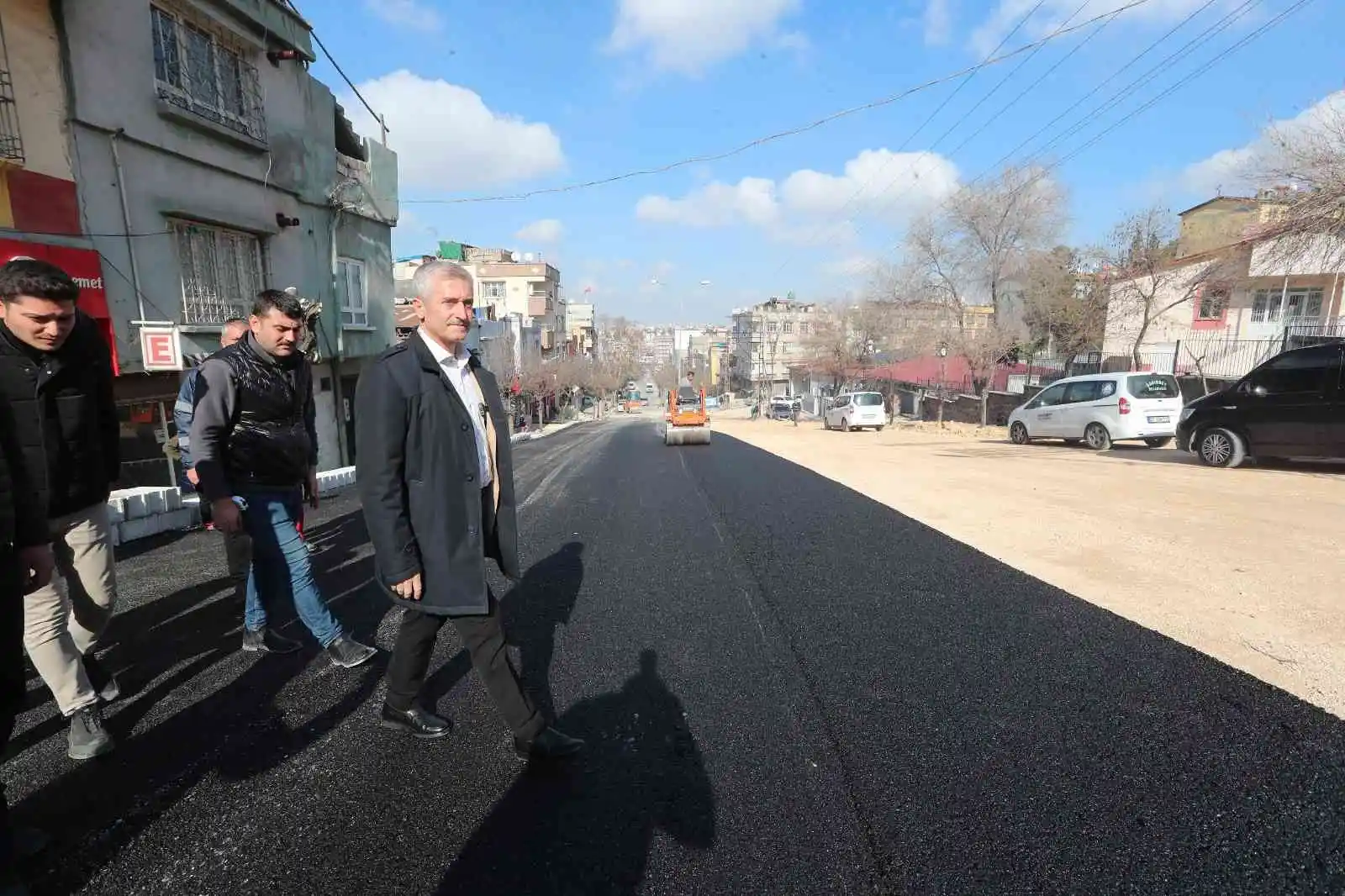 Düztepe'ye ve Çamlıca'ya yeni yol