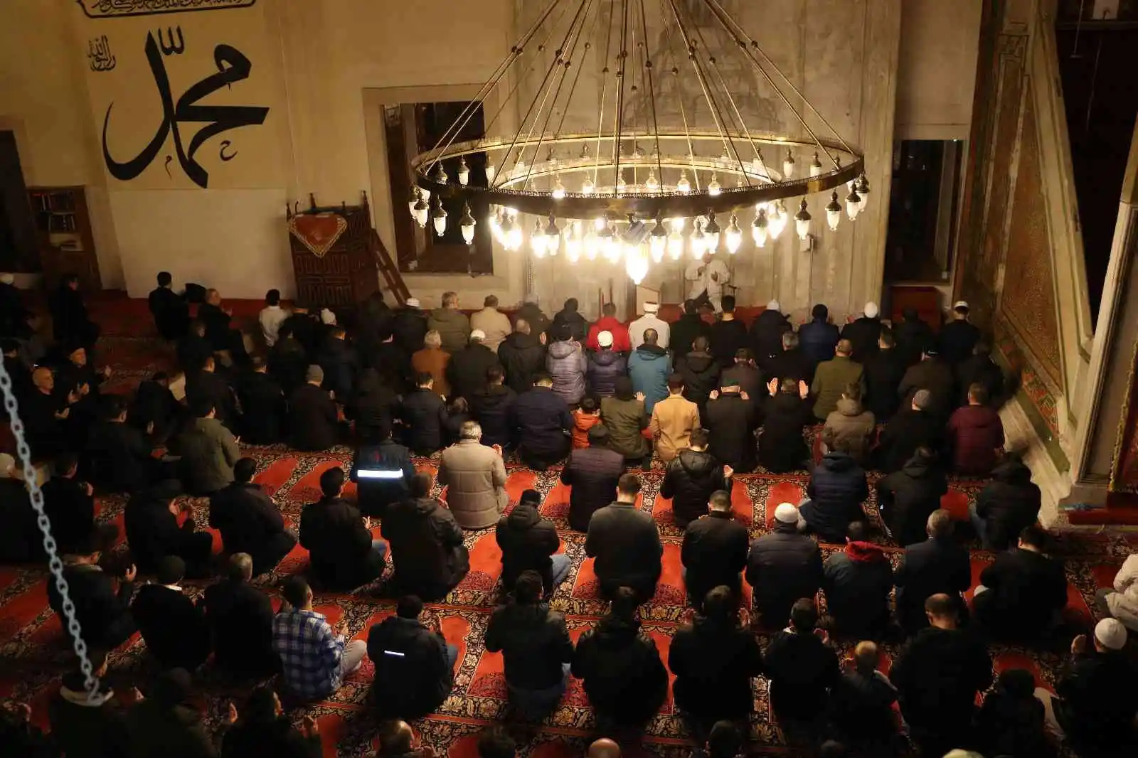 Edirne’de Regaip Kandili coşkusu