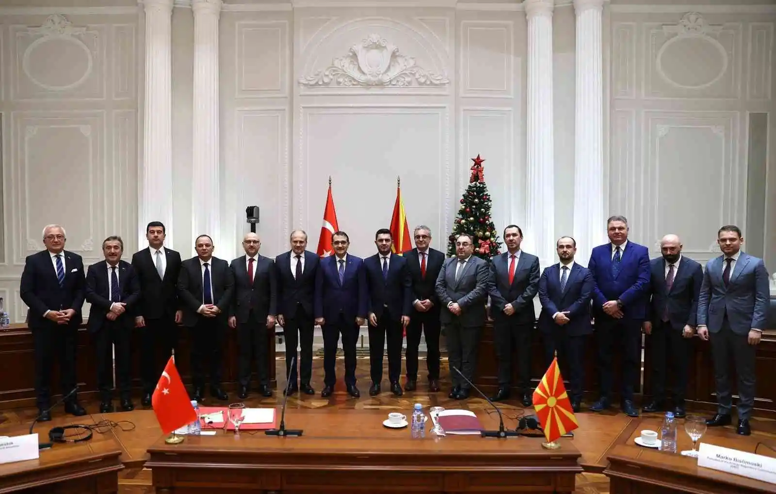Enerji ve Tabii Kaynaklar Bakanı Dönmez Kuzey Makedonya’da