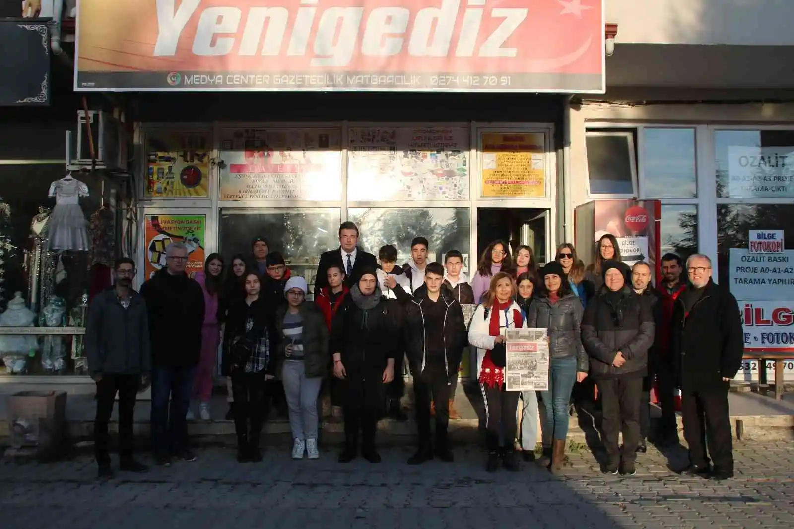 Erasmus ekibi Kütahya’nın Gediz ilçesinde