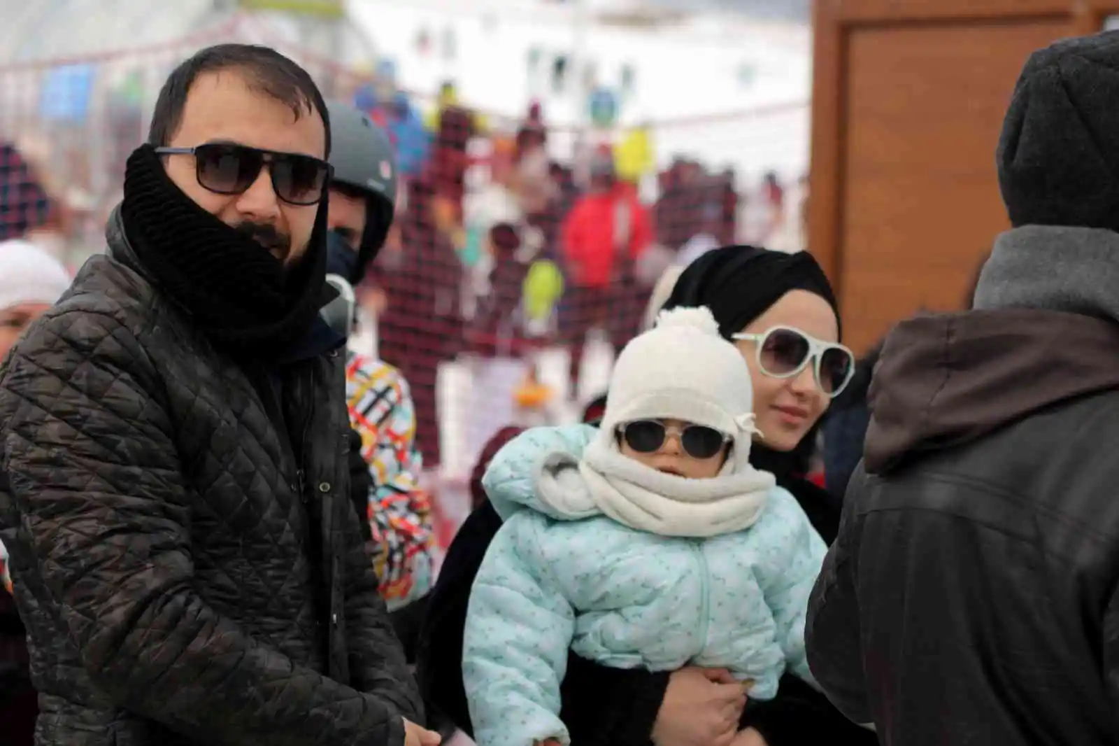 Erciyes’e turist akını