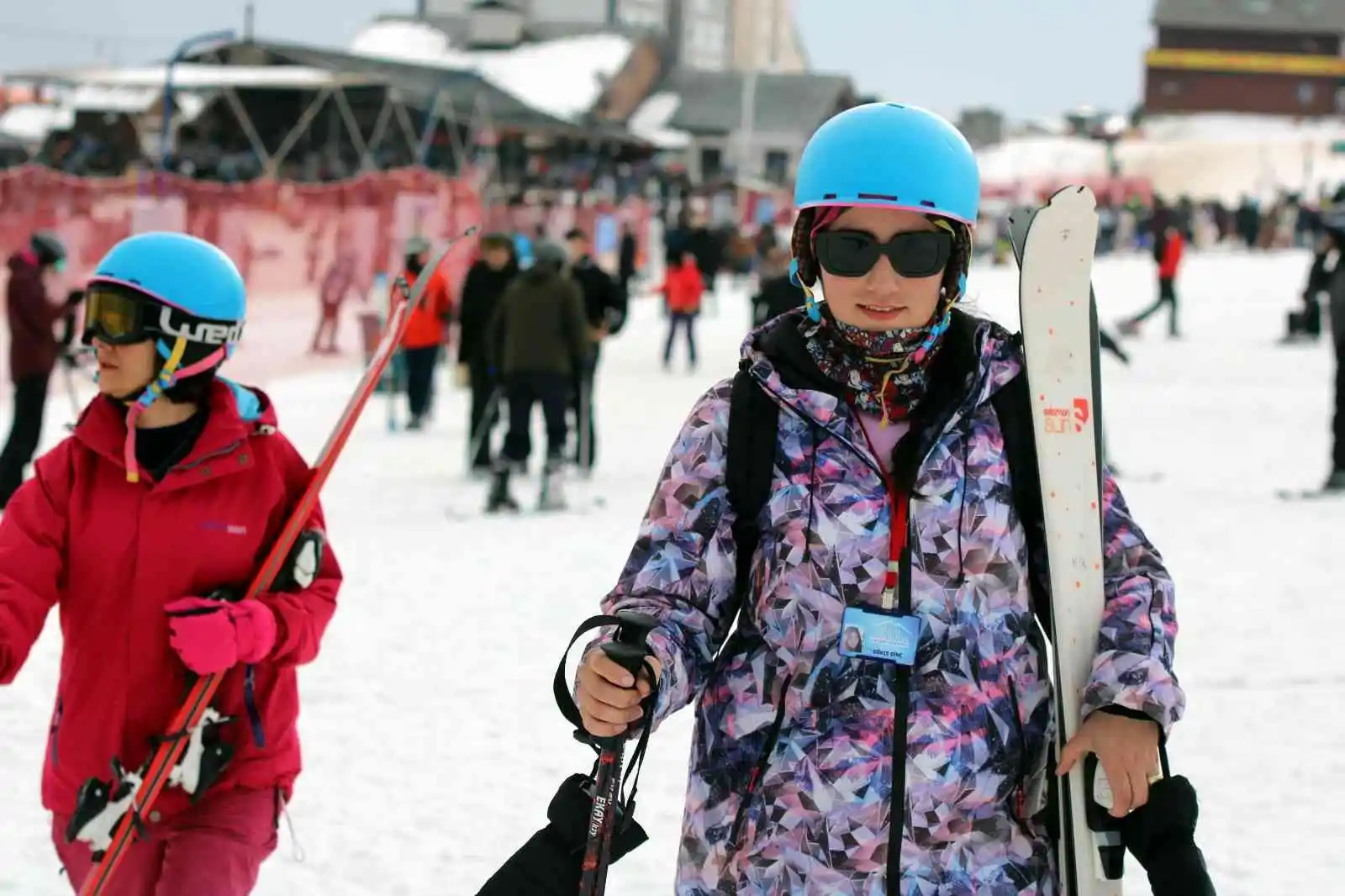 Erciyes’e turist akını
