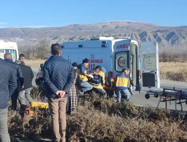 Erzincan’da trafik kazası: 1 ölü