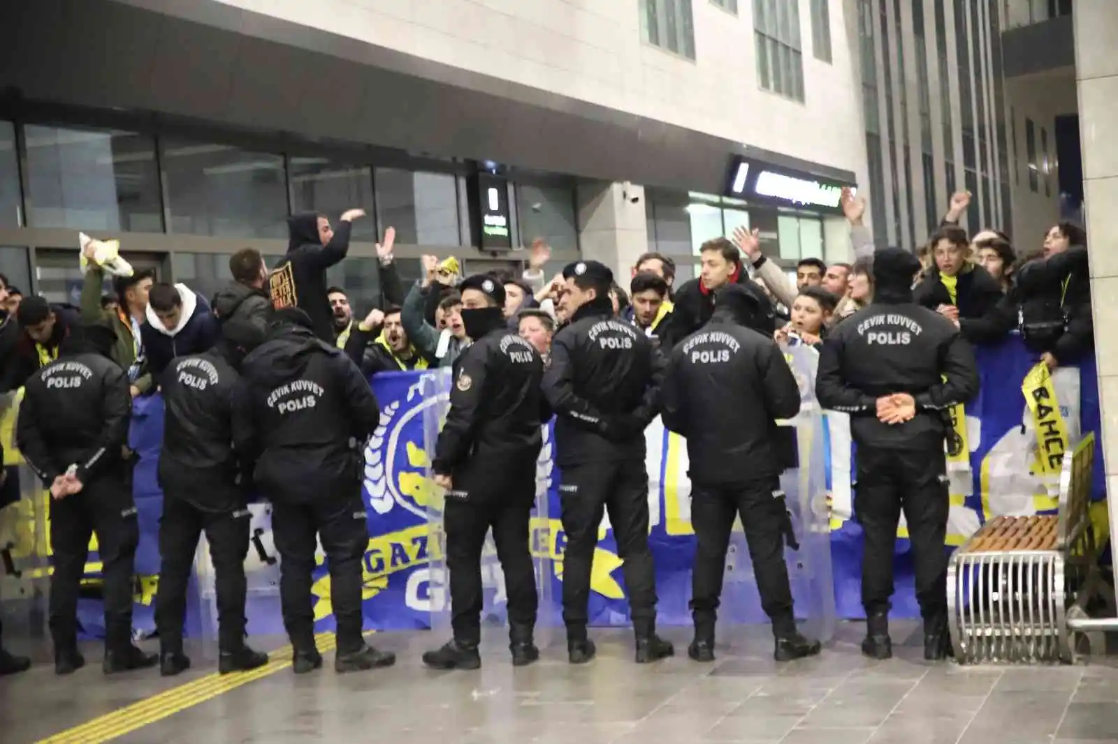 Fenerbahçe kafilesi Gaziantep’te