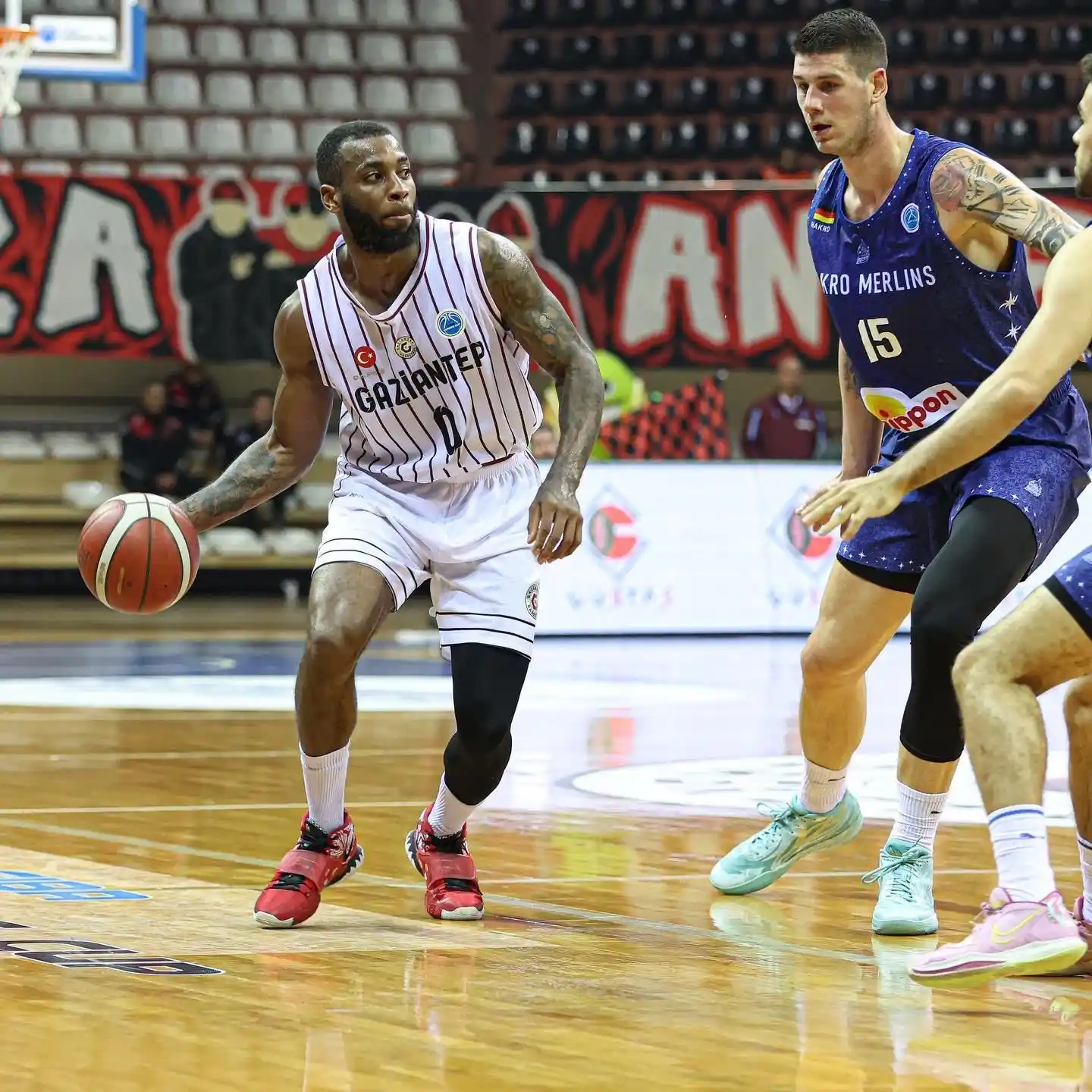 FIBA Avrupa Kupası: Gaziantep Basketbol: 105 - Merlins Crailsheim: 87